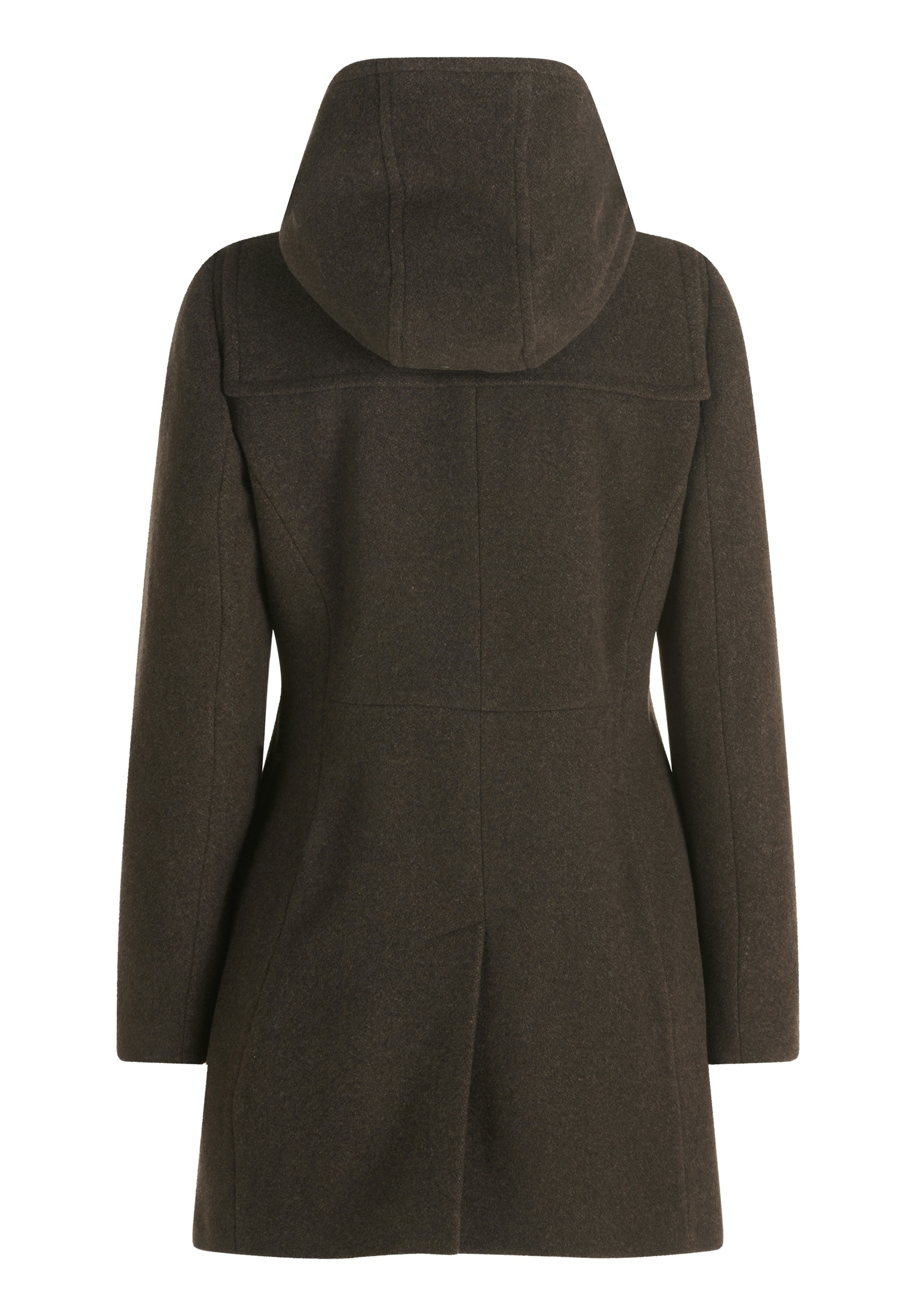 Gil Bret Dufflecoat Dufflecoat mit Kapuze und kariertem Inlay