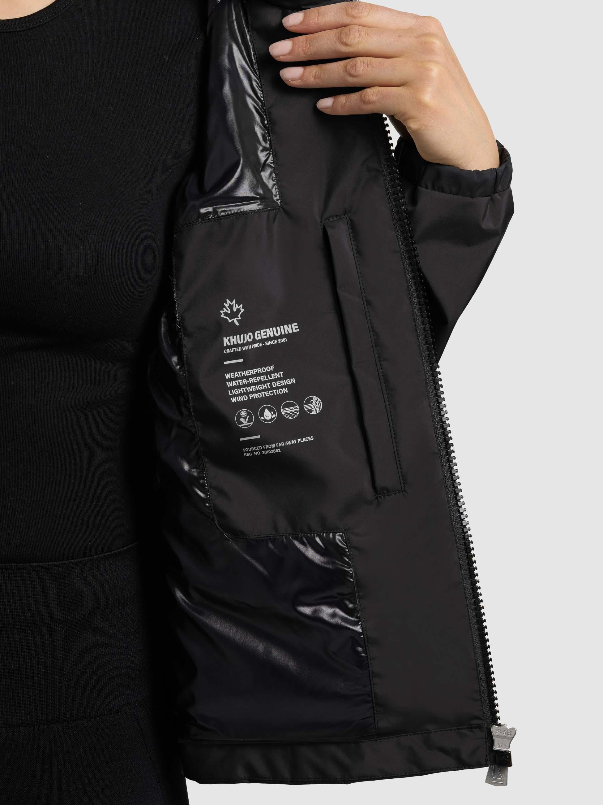 khujo Windbreaker »Windbreaker Olia« mit Kapuze Übergangsjacke mit im Kragen verstaubarer Kapuze