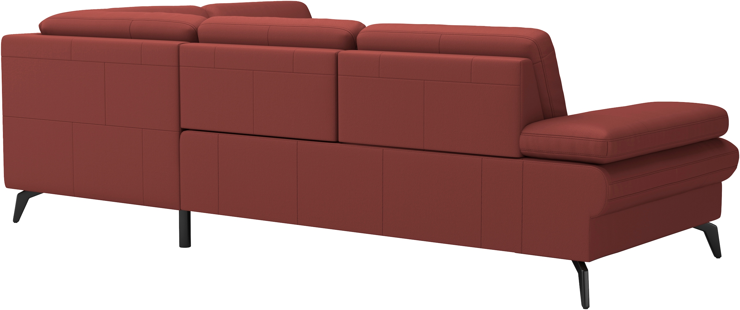 sit&more Ecksofa »Morris L-Form, inkl. Sitztiefenverstellung«, wahlweise mit Armteilverstellung, Bettfunktion & Bettkasten