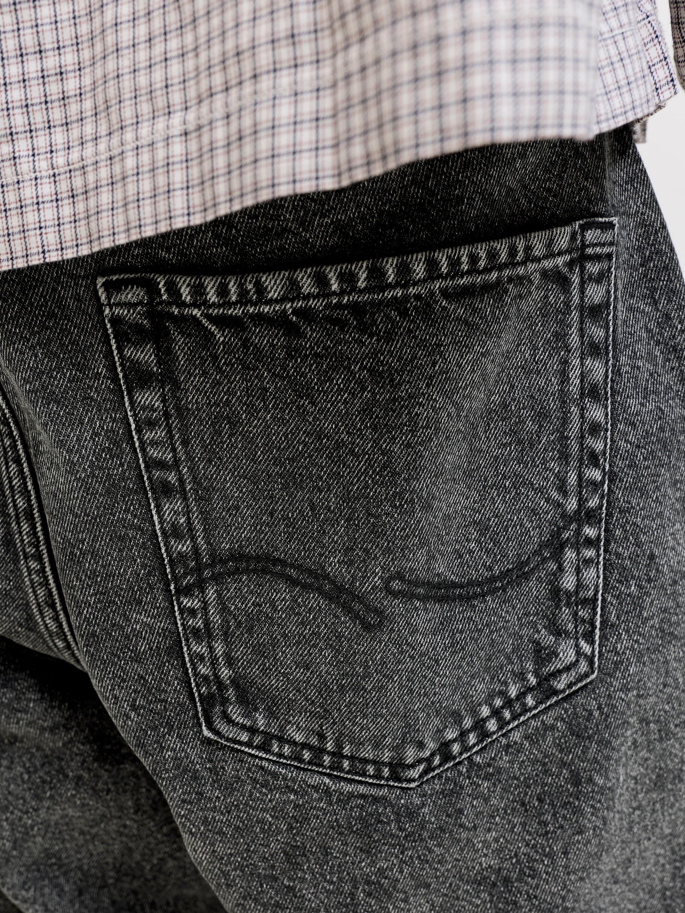 Jack & Jones Jeansshorts »JJIALEX JJORIGINAL SHORTS SQ 734 ST LN« Baumwolle, baggy fit