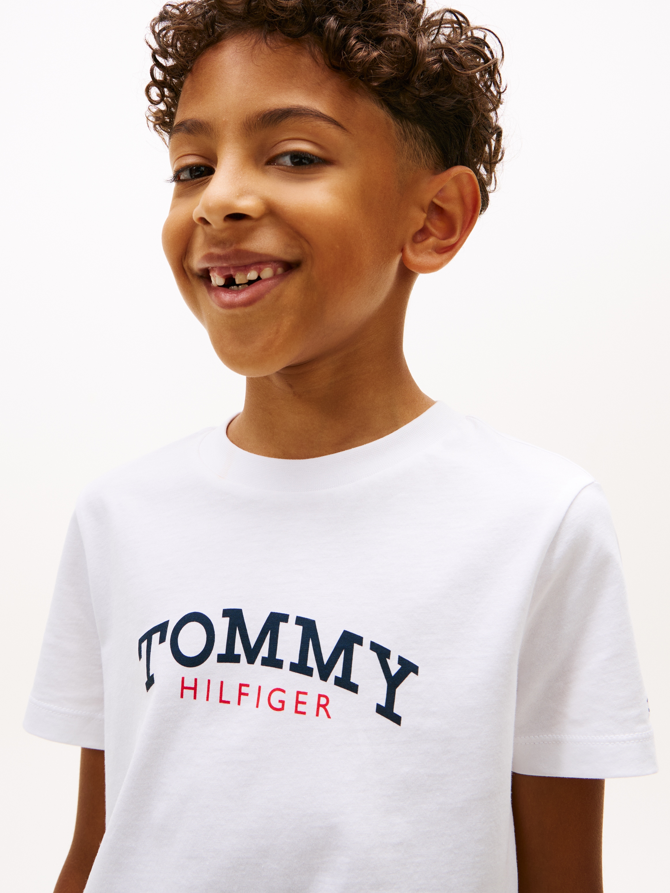 Tommy Hilfiger Shirt & Shorts »MONOTYPE GRAPHIC TEE SHORT SET« Set,  Kinder bis 16 Jahre, Druck, regular fit