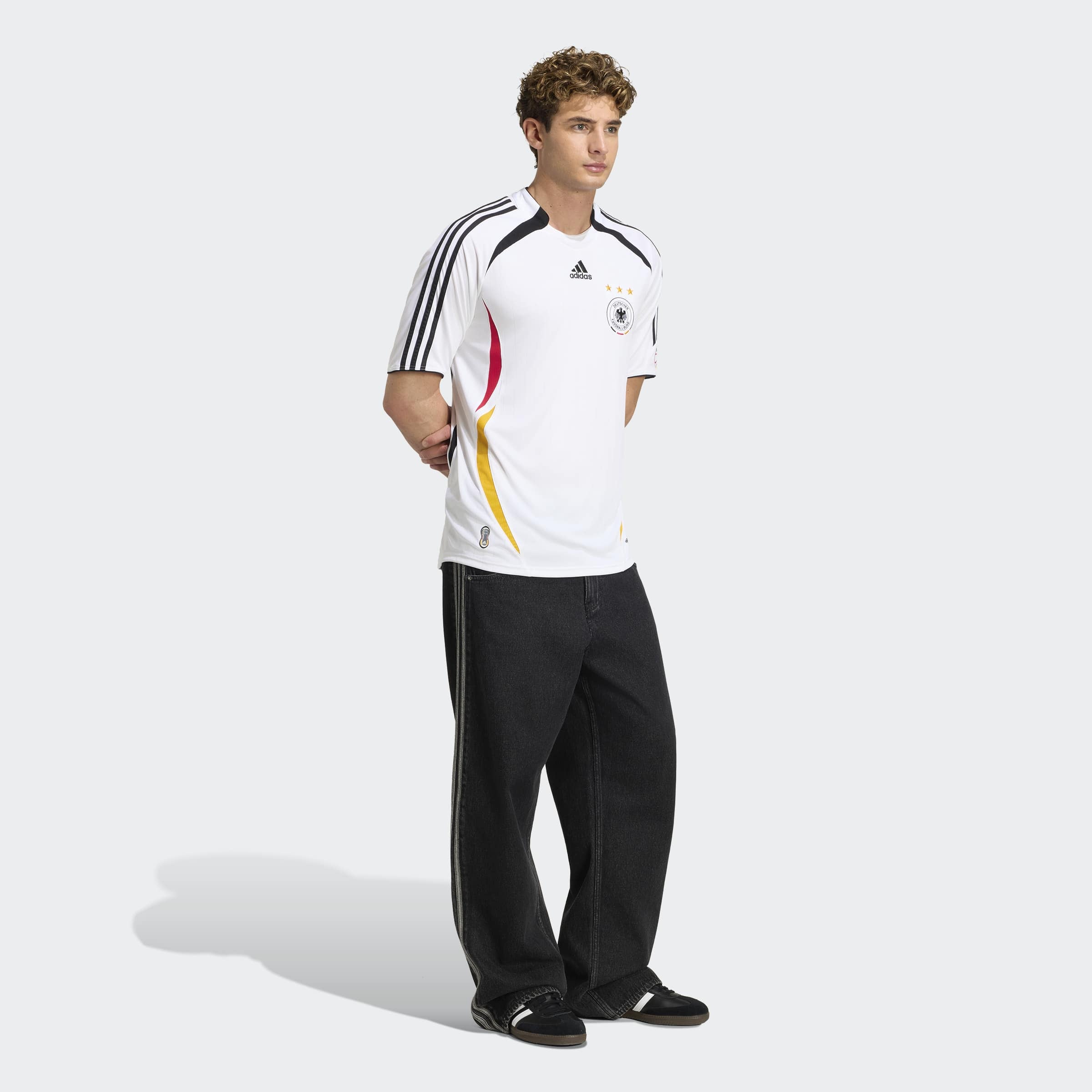 adidas Performance Fußballtrikot »DFB H JSY 06« aus Polyester, mit Rundhalsausschnitt, reguläre Passform