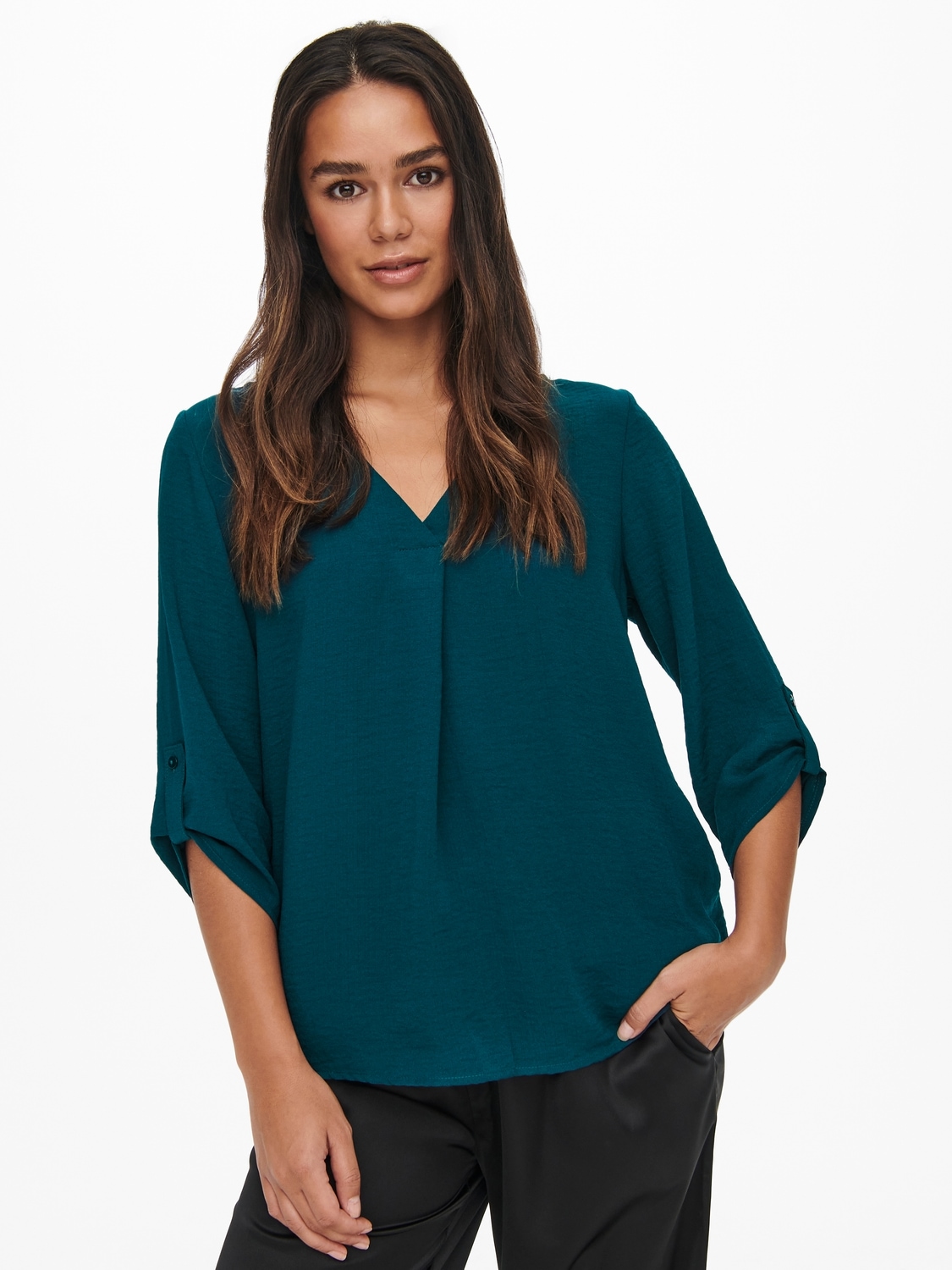 JDY Shirtbluse »JDYDIVYA LIFE 3/4 TOP WVN NOOS«