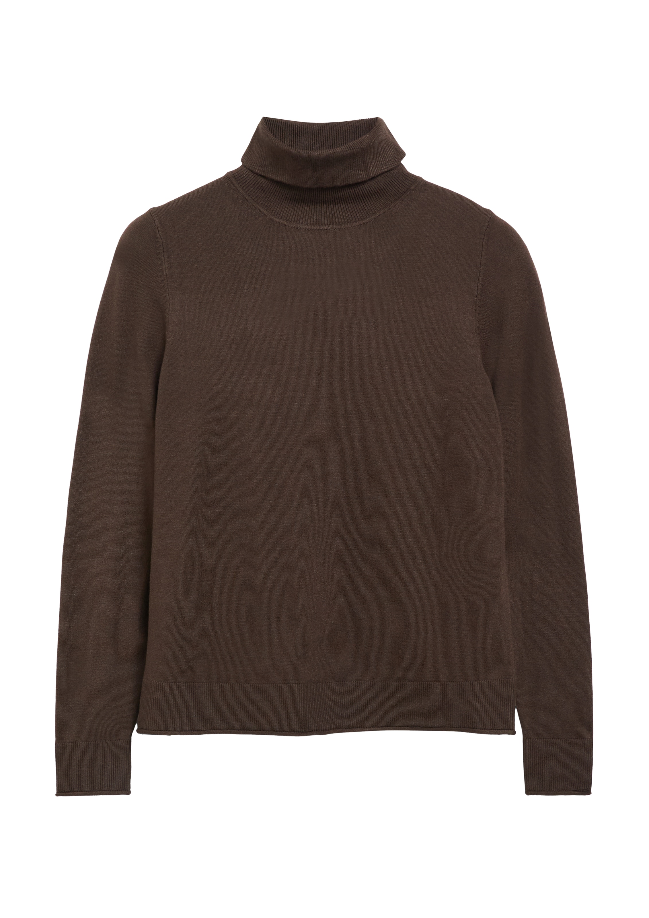 s.Oliver Rollkragenpullover mit Viskose / Feinstrick