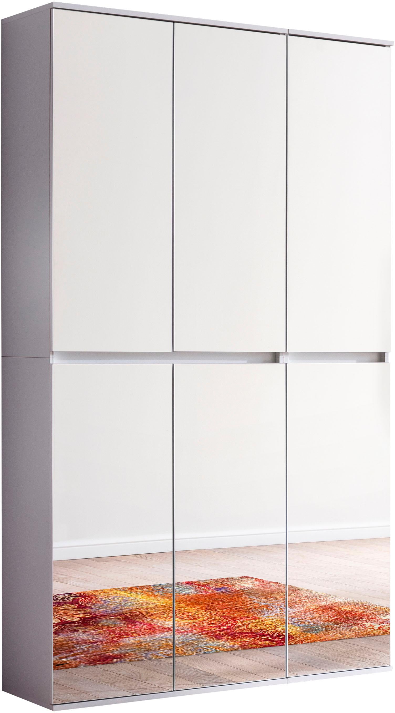 trendteam Garderobenschrank »Mirror«, (Set, 2 Stück)