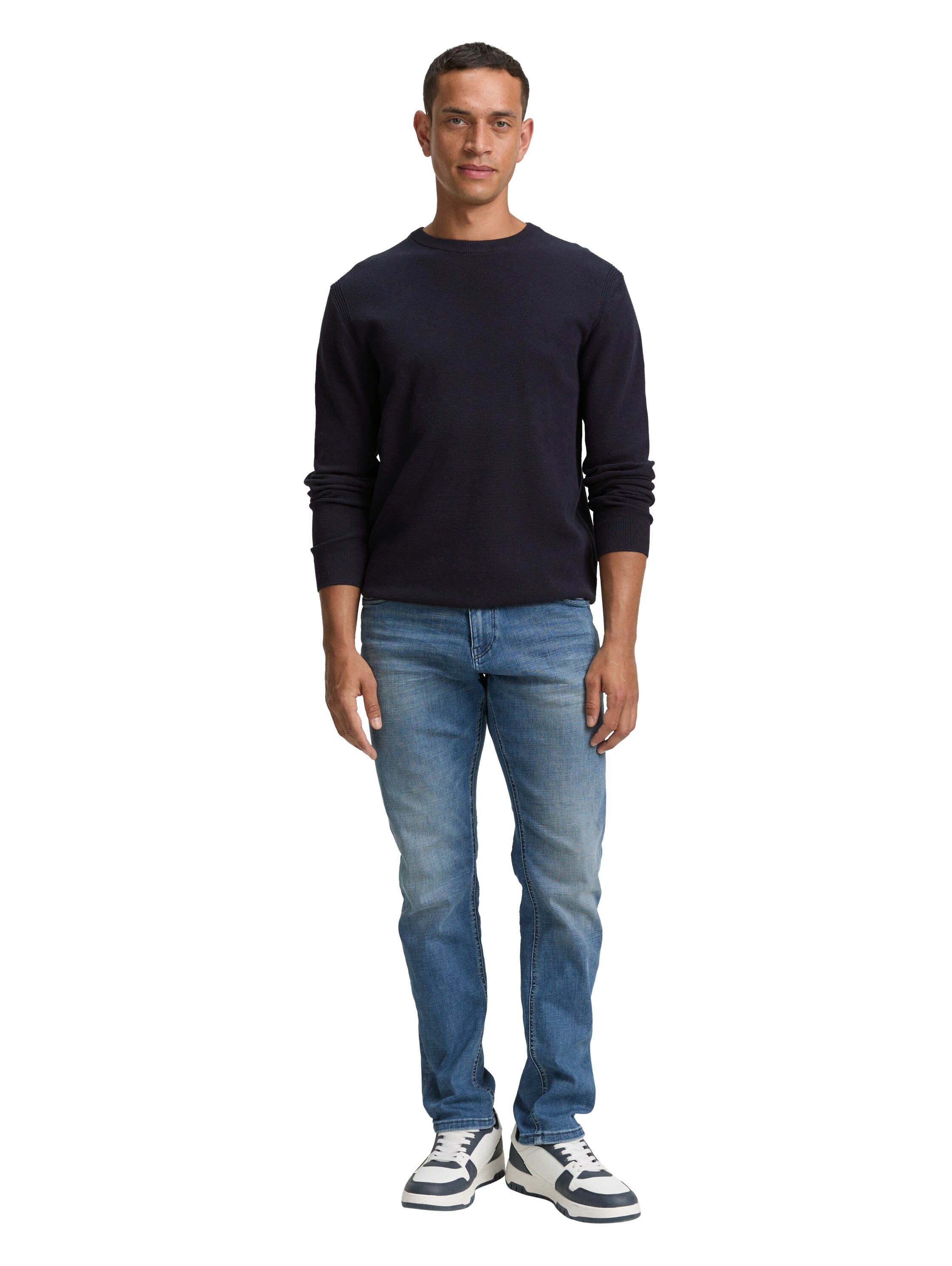 TOM TAILOR Strickpullover mit Bündchen