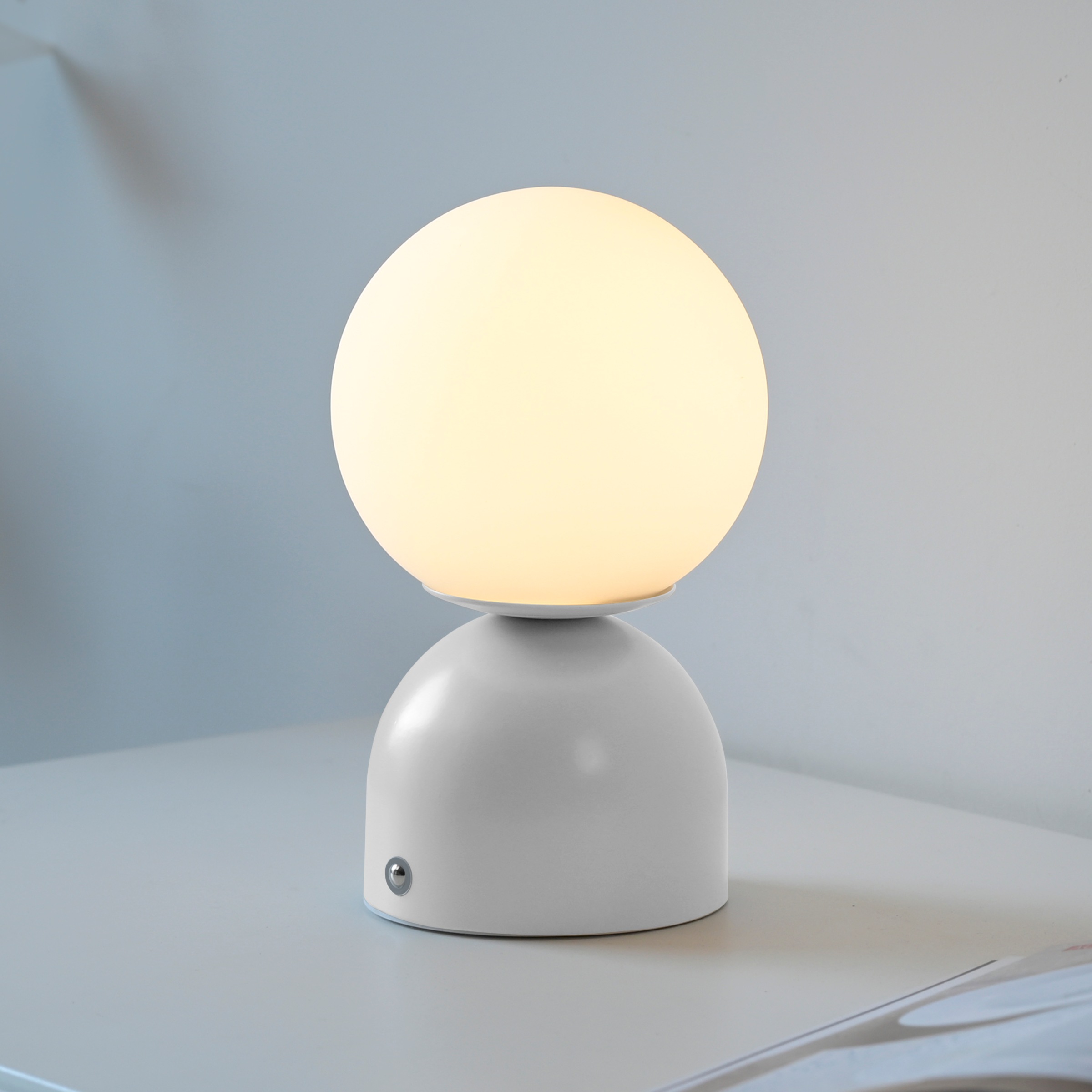 SCHÖNER WOHNEN-Kollektion LED Tischleuchte »RUDI« LED-Board 1 Stk. warmweiß - kaltweiß SCHÖNER WOHNEN Kollektion, CCT 3000-6000K, Touchdimmer, Memoryfunktion