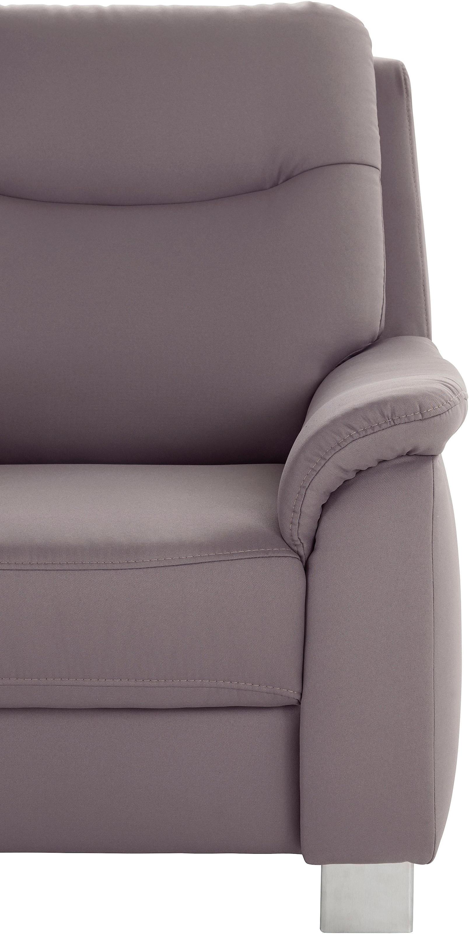 sit&more Sessel »Boccaccio« inklusive Federkern und Kopfteilverstellung,