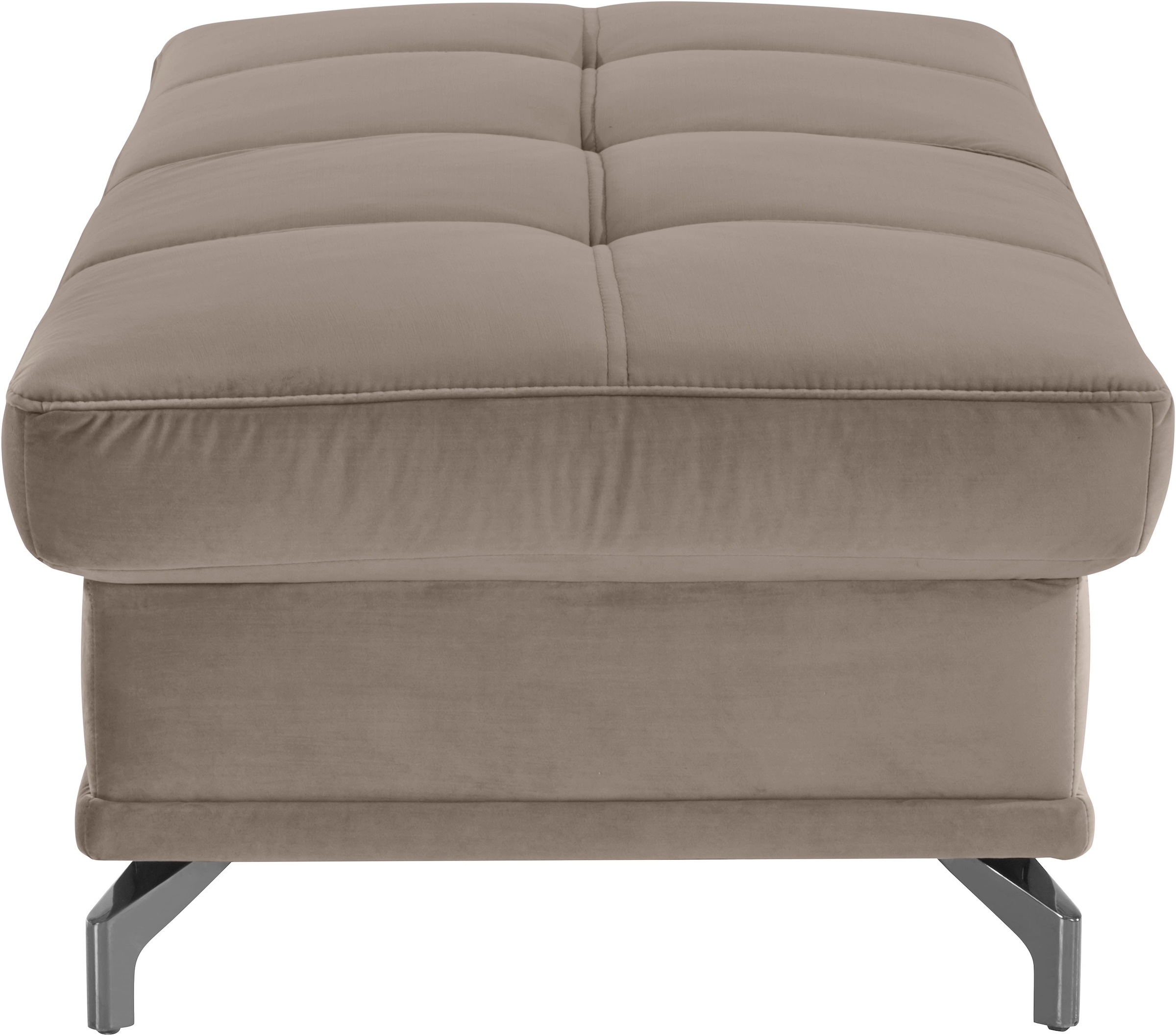 Places of Style Polsterhocker »Costello, B: 133 cm«, individuell zu kombinieren, Federkern