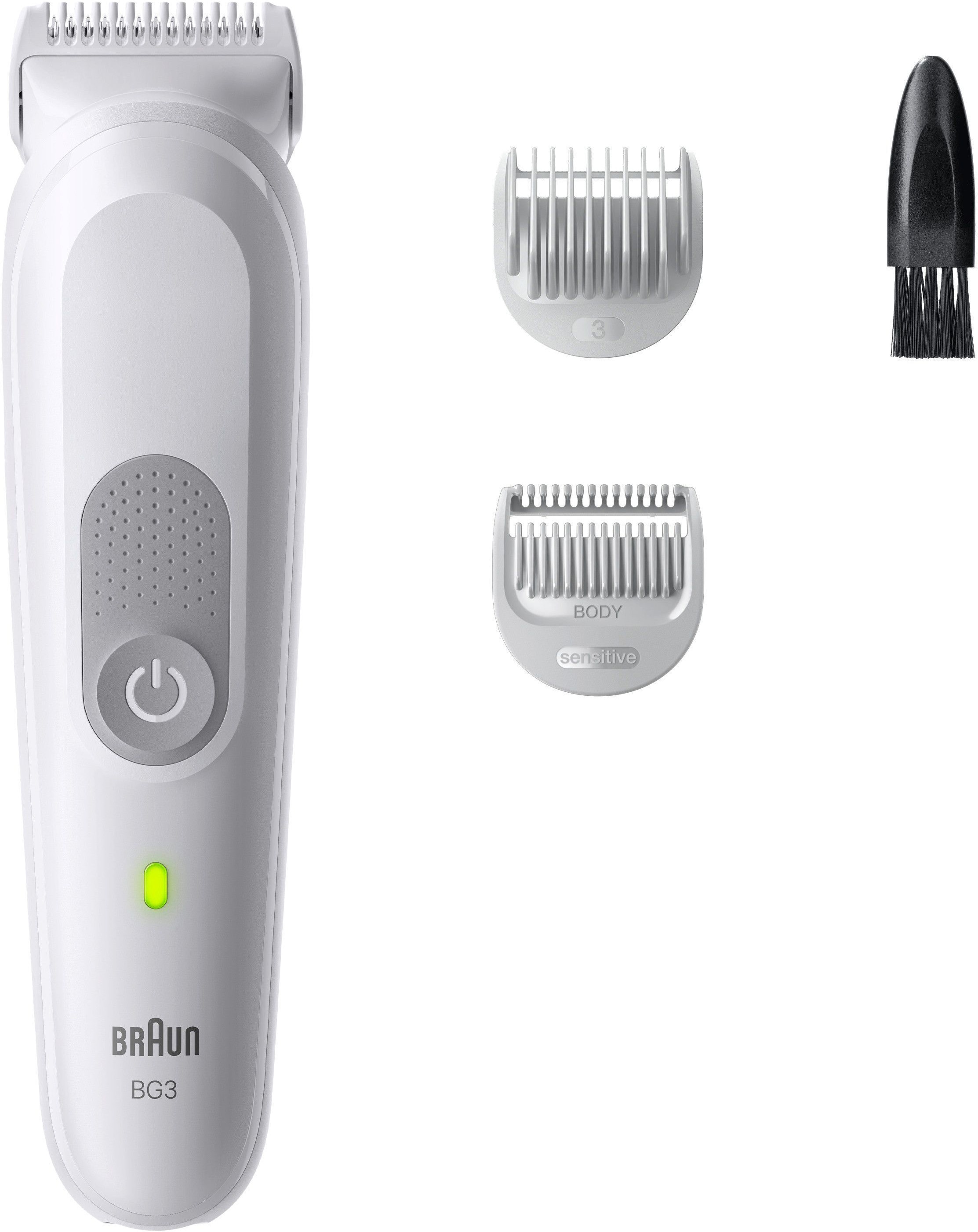 Braun Haarschneider »Bodygroomer BG3530« Extra Hautschutz, 80 Min Akkulaufzeit, wasserdicht