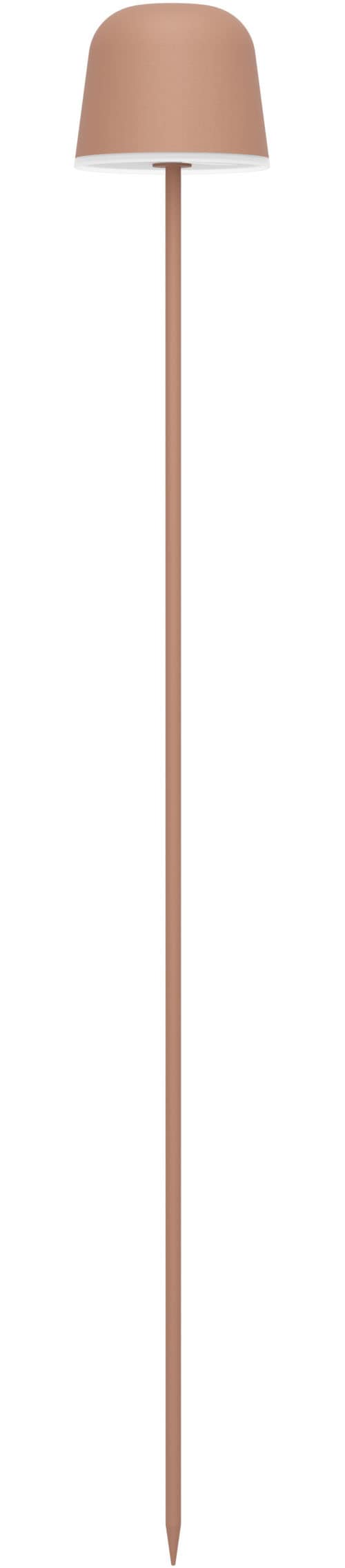 EGLO Tischleuchte »MANNERA-S Tischlampe - Alu, Stahl - LED - 1,8W - IP54« LED-Modul 1 Stk. Neutralweiß | Warmweiß Akku Außentischleuchte, Gartenlampe m. Erdspieß, H20 x Ø7,5 cm