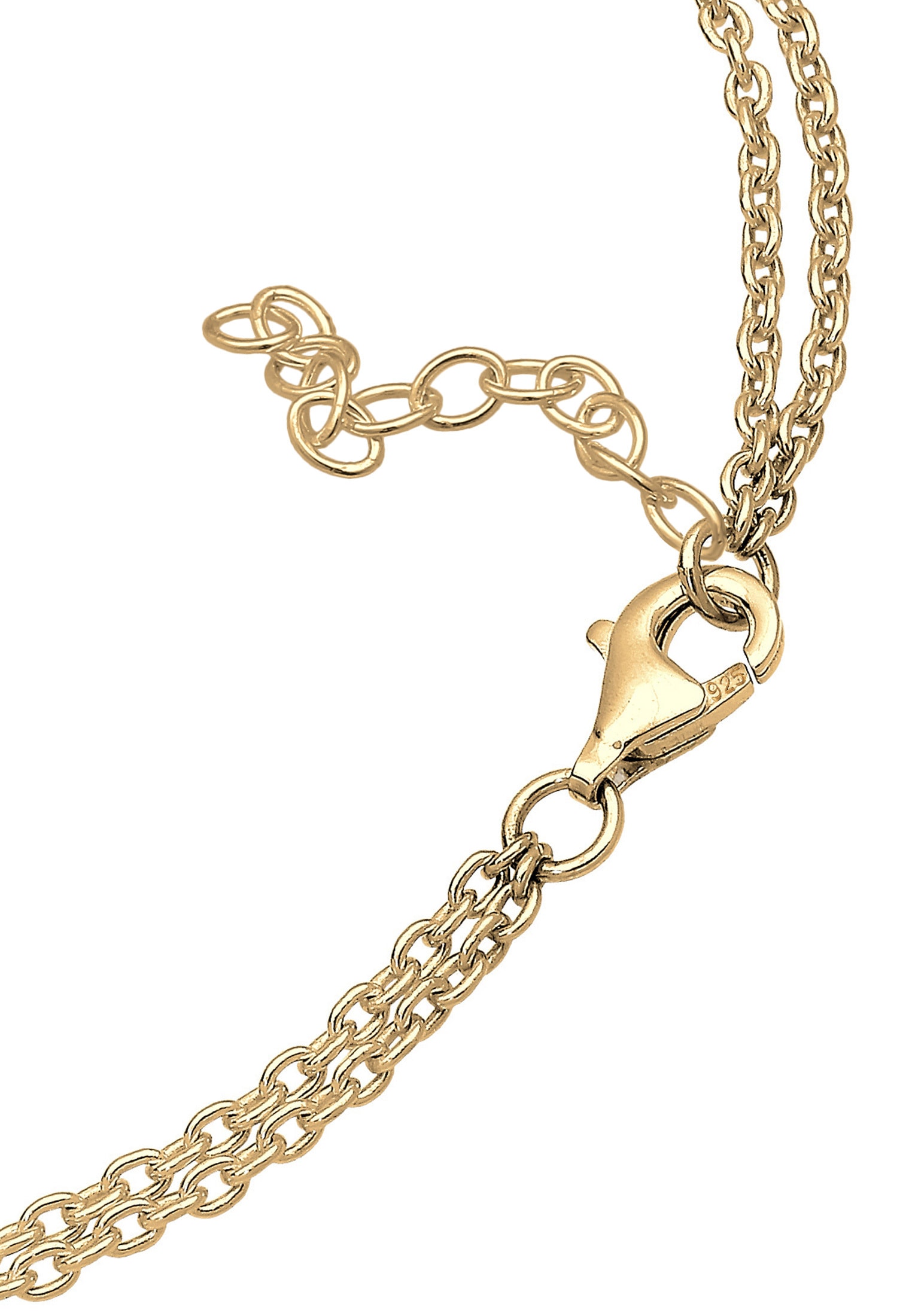 Elli Armkette »Armband Infinity Endlos Kristalle 925 Silber«