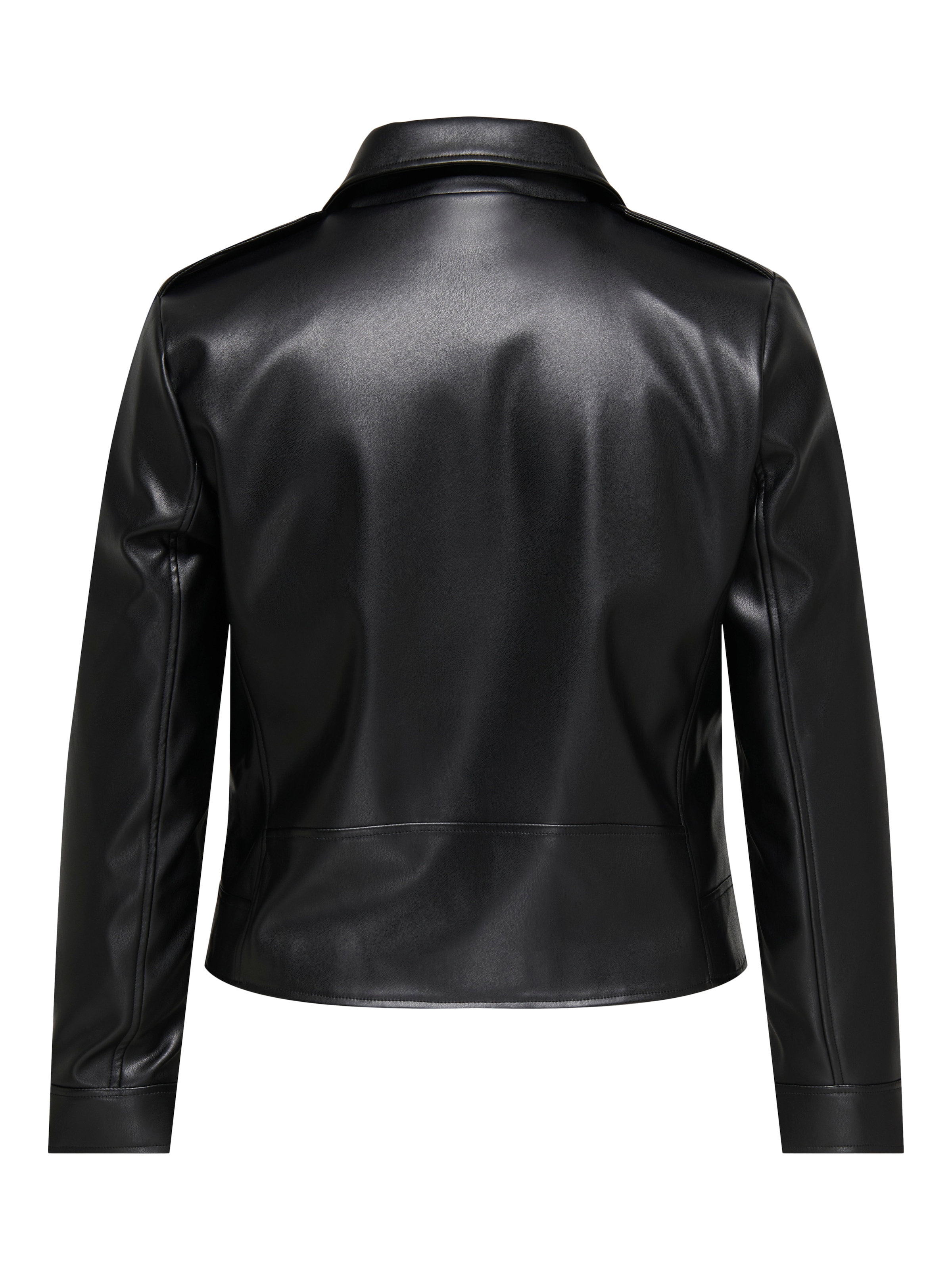 ONLY CARMAKOMA Lederjacke »CARCARMEN FAUX LEATHER BIKER OTW NOOS«