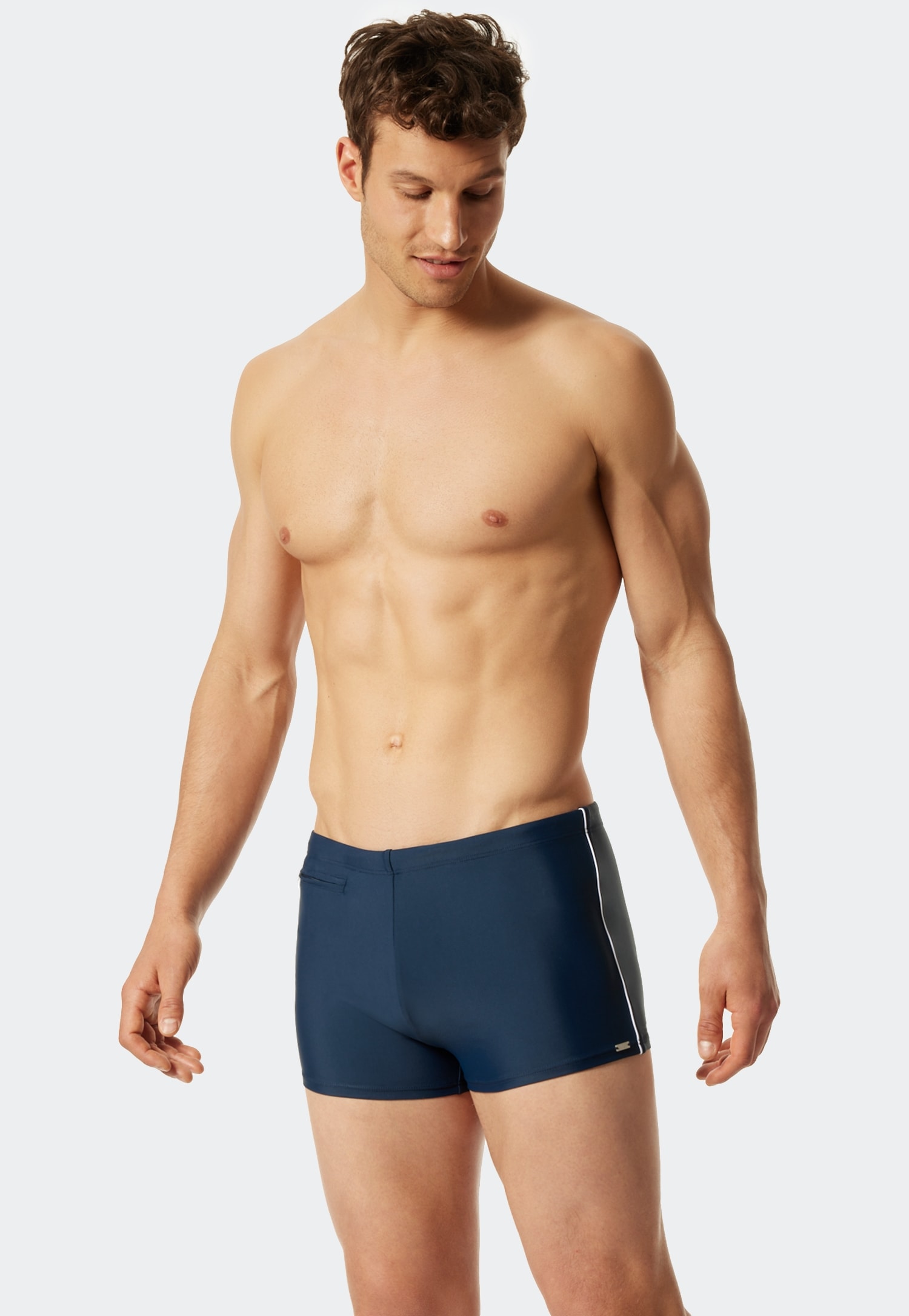 Schiesser Badehose »"Nautical Casual"«, mit seitlichen Streifen