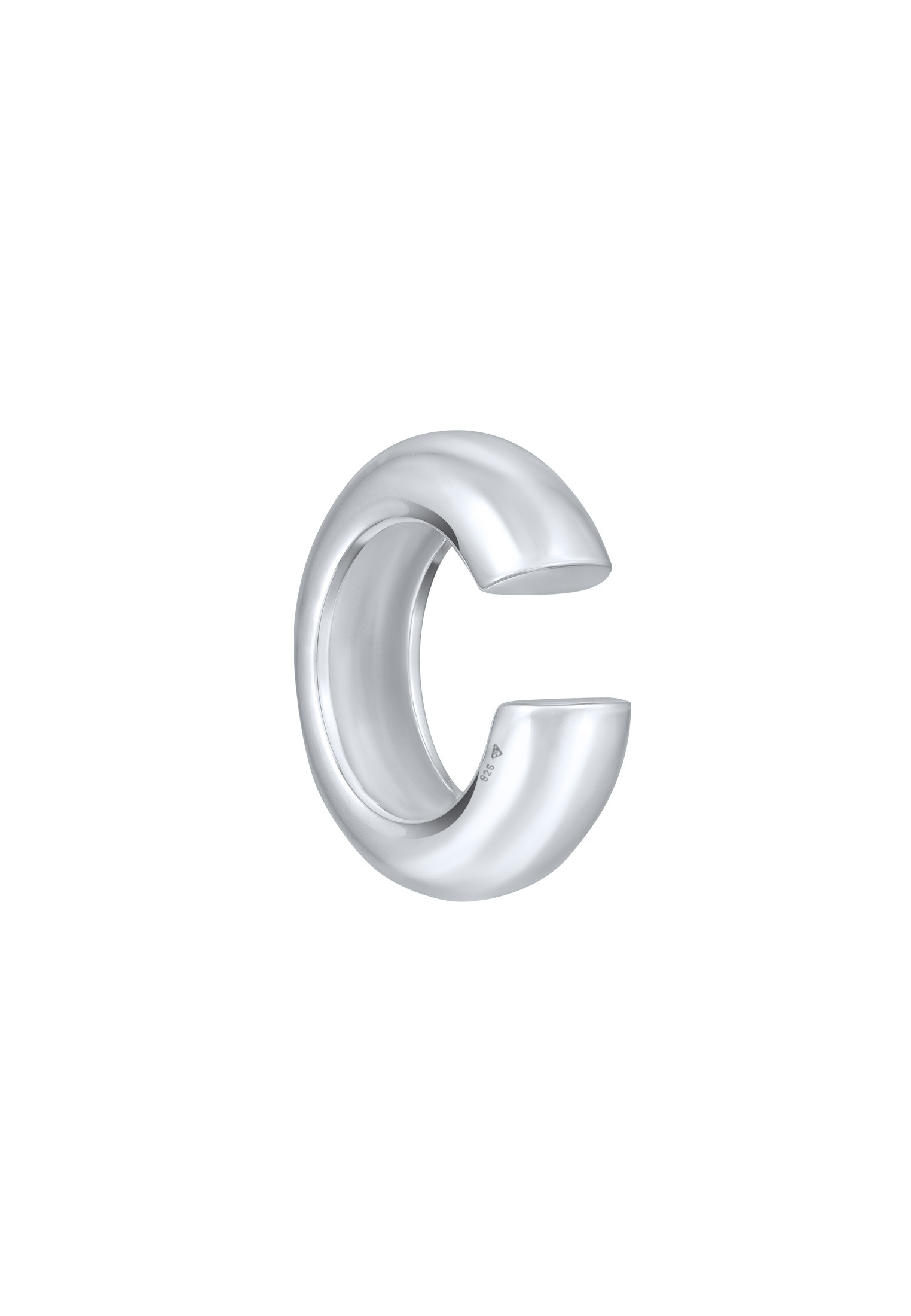 Elli Ohrklemme »Ohrringe Earcuff Single Basic Look 925 Silber«