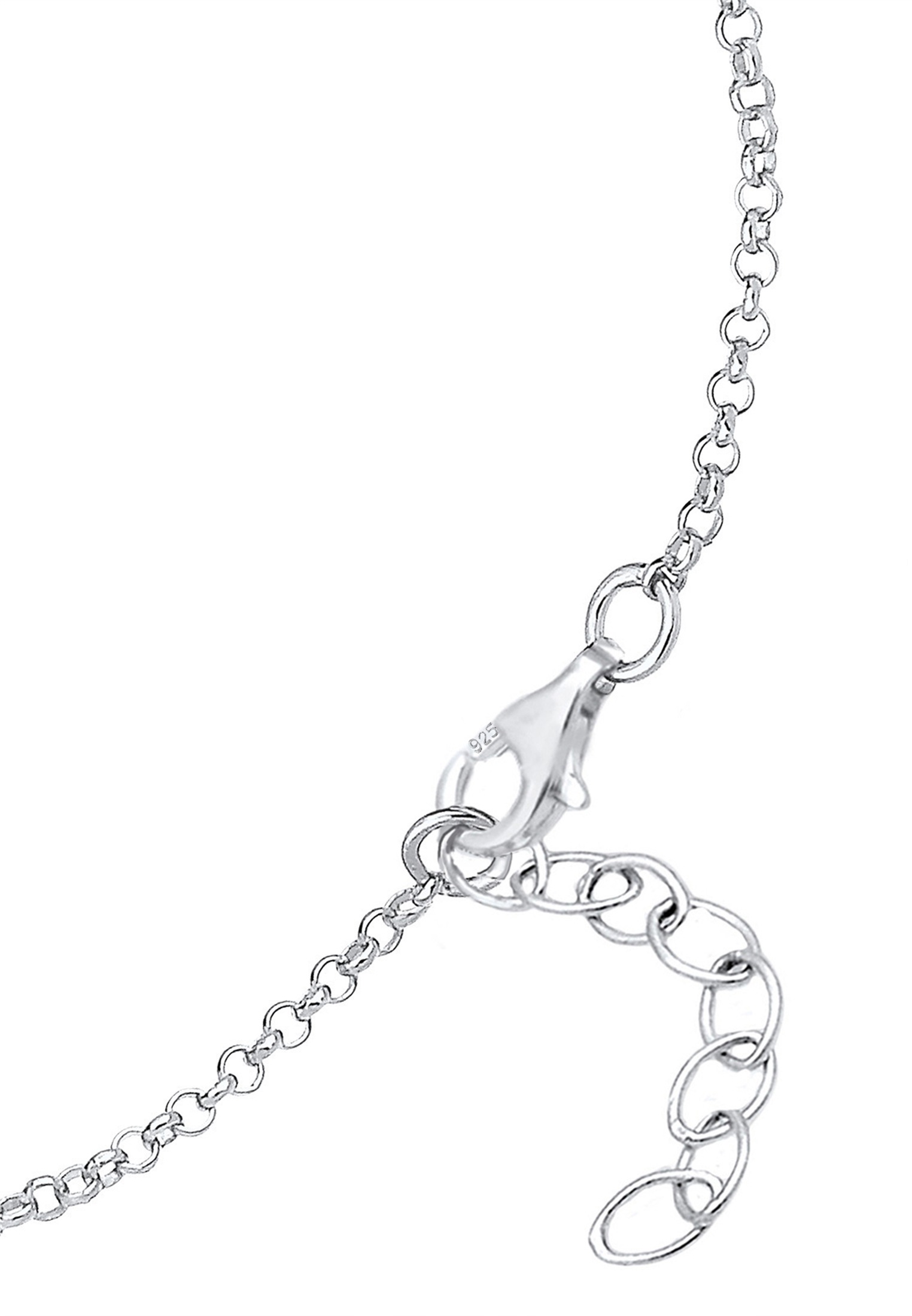 Elli DIAMONDS Armkette »Armband Infinity Diamant Weiß (0.015 ct) 925 Sterling Silber«