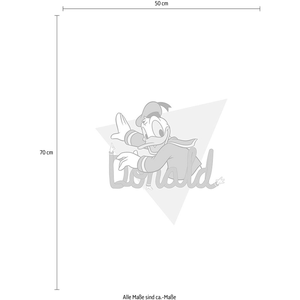 Komar Poster »Donald Duck Triangle«, Disney, (1 St.)