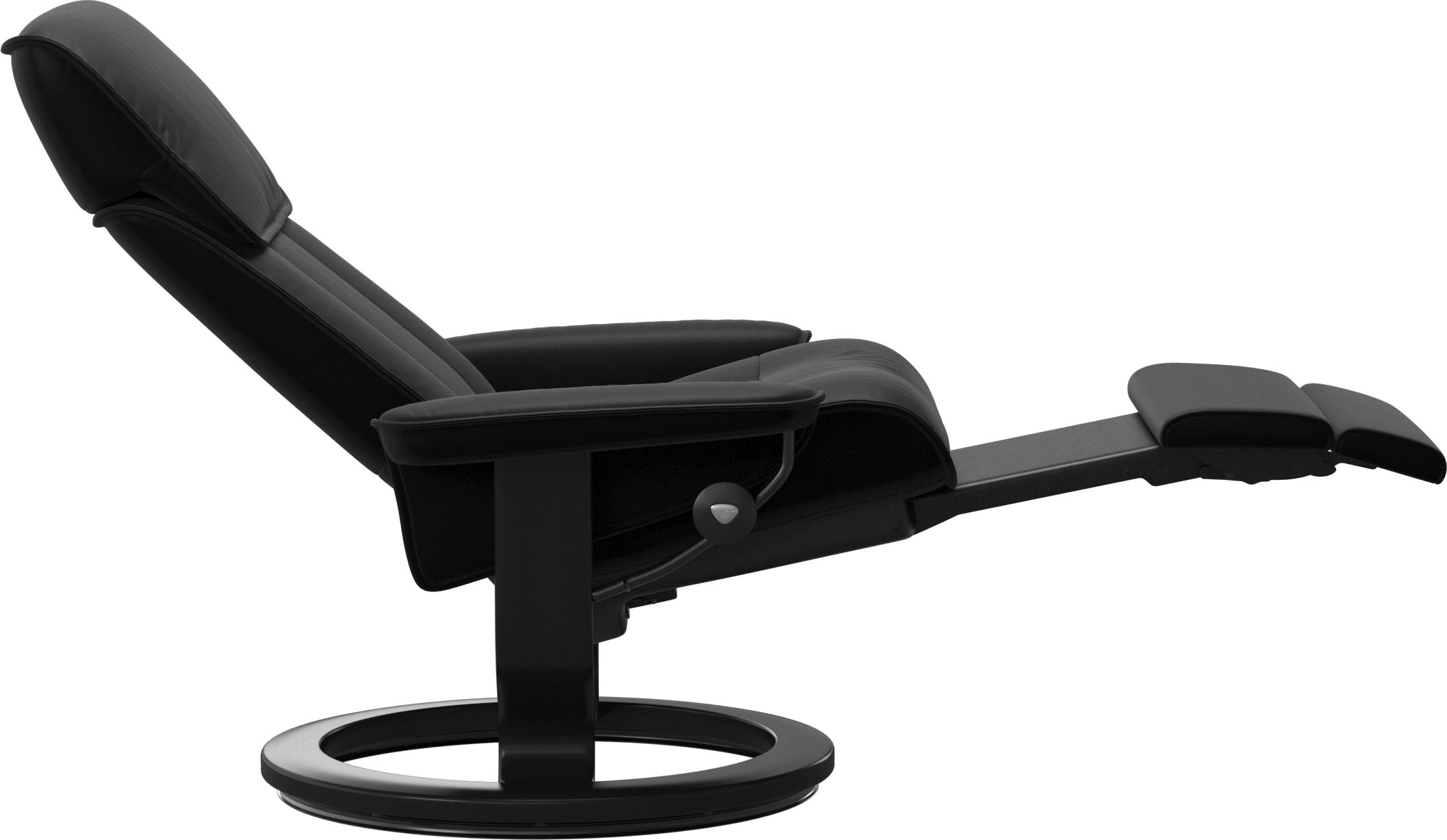 Stressless® Relaxsessel »Admiral«, verstellbar, optional 2-motorisch, Größe M & L, Gestell Schwarz