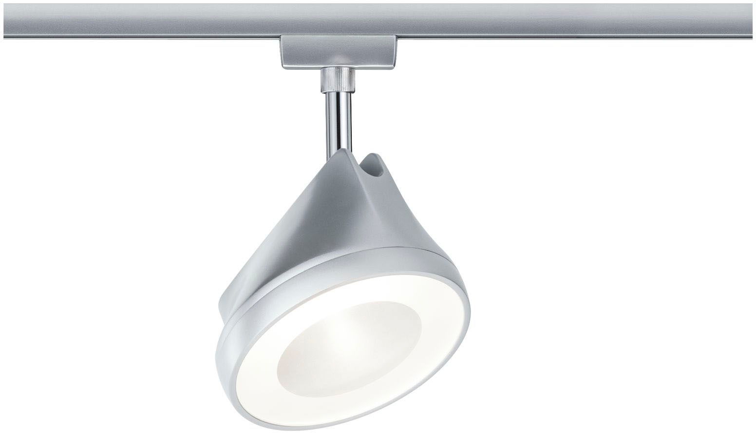 Paulmann Schienensystem-Leuchten »URail Schienenspot Arena 800lm 14W 2700K 230V Schwarz matt, Chrom«, Einzelspot, dimmbar