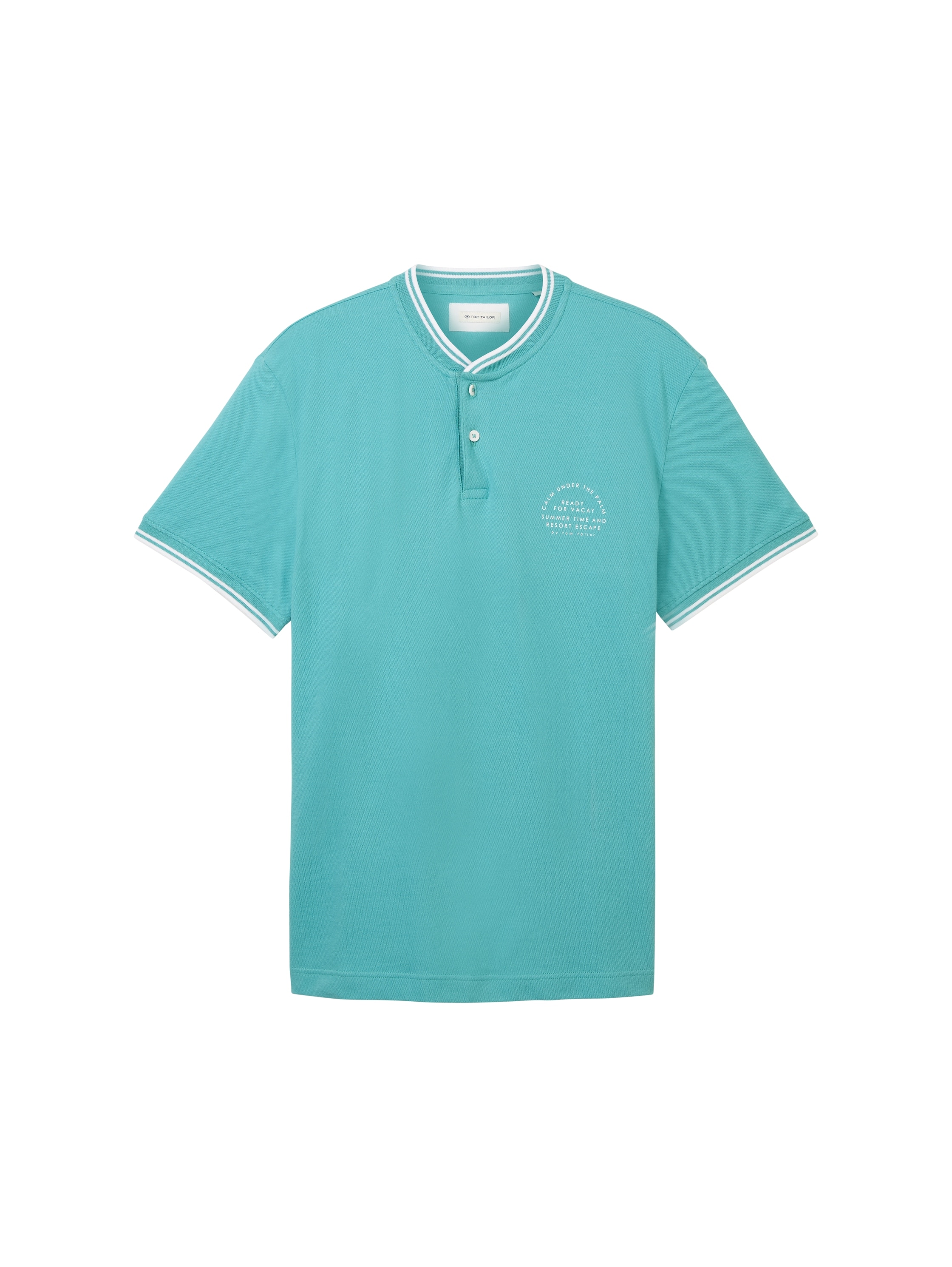 TOM TAILOR Poloshirt, mit Print