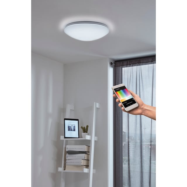 EGLO und dimmbar, LED OTTO flammig-flammig, Smart Ø30cm, Shop im Online Weißtöne 1 Farben »GIRON-C«, Home einstellbar Deckenleuchte Deckenlampe