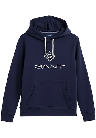 Gant Kapuzensweatshirt, mit Kontrast Logostickerei kaufen