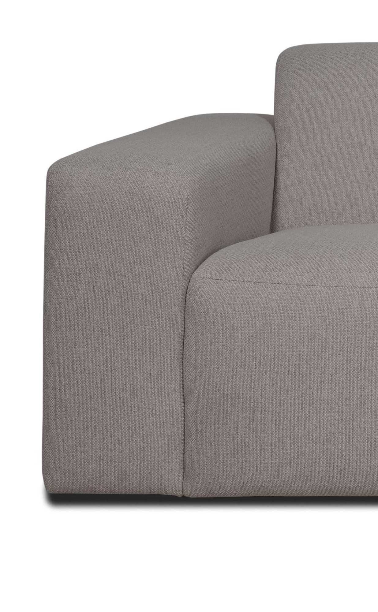 INOSIGN Ecksofa »Koa,228cm, L-Form, Modulsofa, Webstoff, Cord«, Designsofa, Set, Hocker inklusive, weicher Lounge-Sitzkomfort