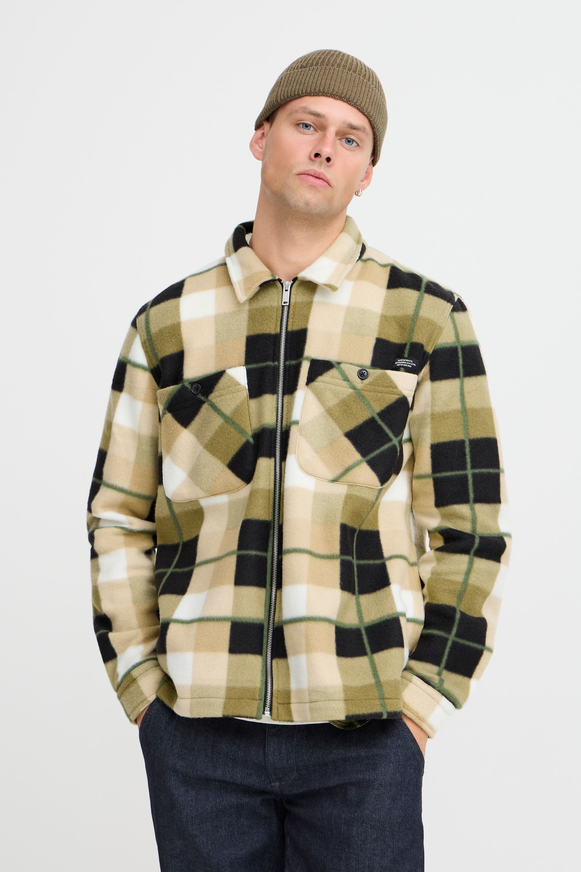 Blend Kurzjacke »Übergangsjacke BHShirt Fleece«, ohne Kapuze