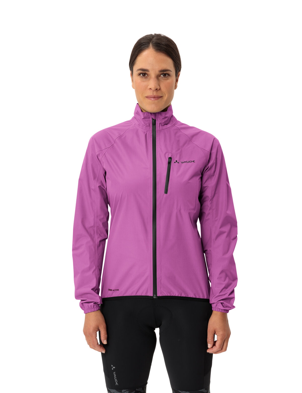 VAUDE Regenjacke »Women's Drop Jacket III« sportlicher Stil, wasserdicht mit 10000 mm Wassersäule, atmungsaktiv