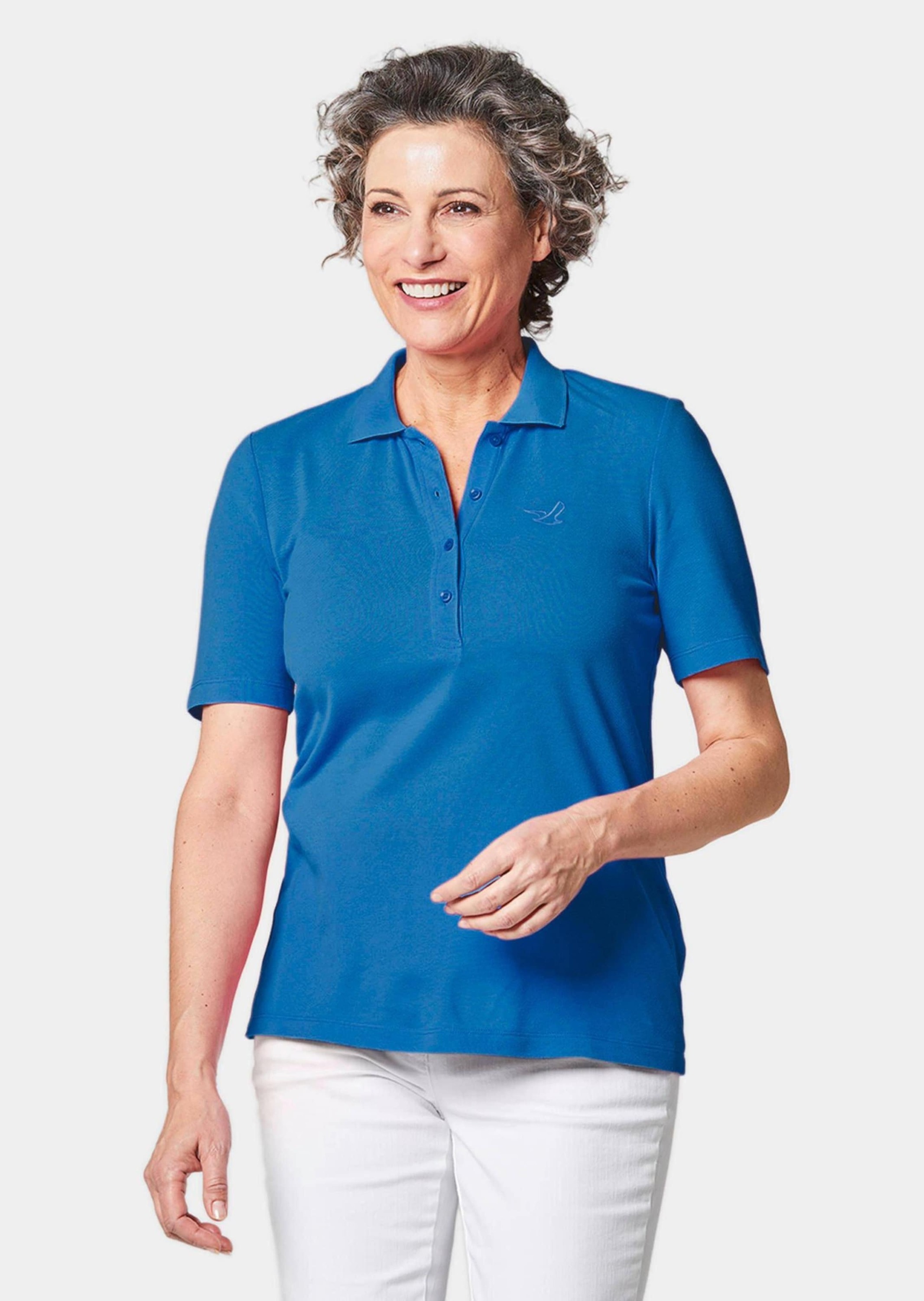 GOLDNER Poloshirt »Poloshirt in hochwertiger Pikee-Qualität«