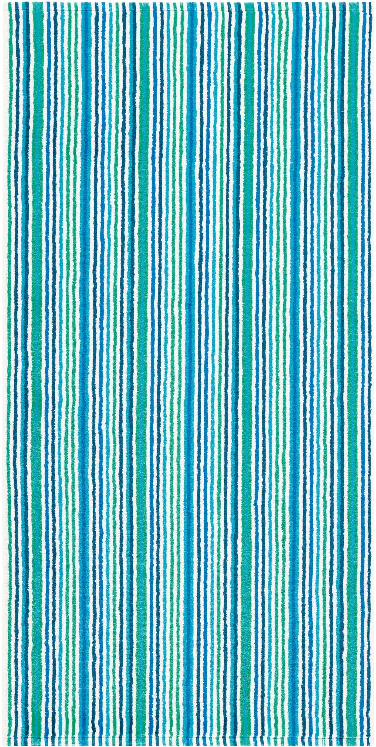 Badetuch »Combi Stripes«, (1 St.), mit feinen Streifen, 100% Baumwolle