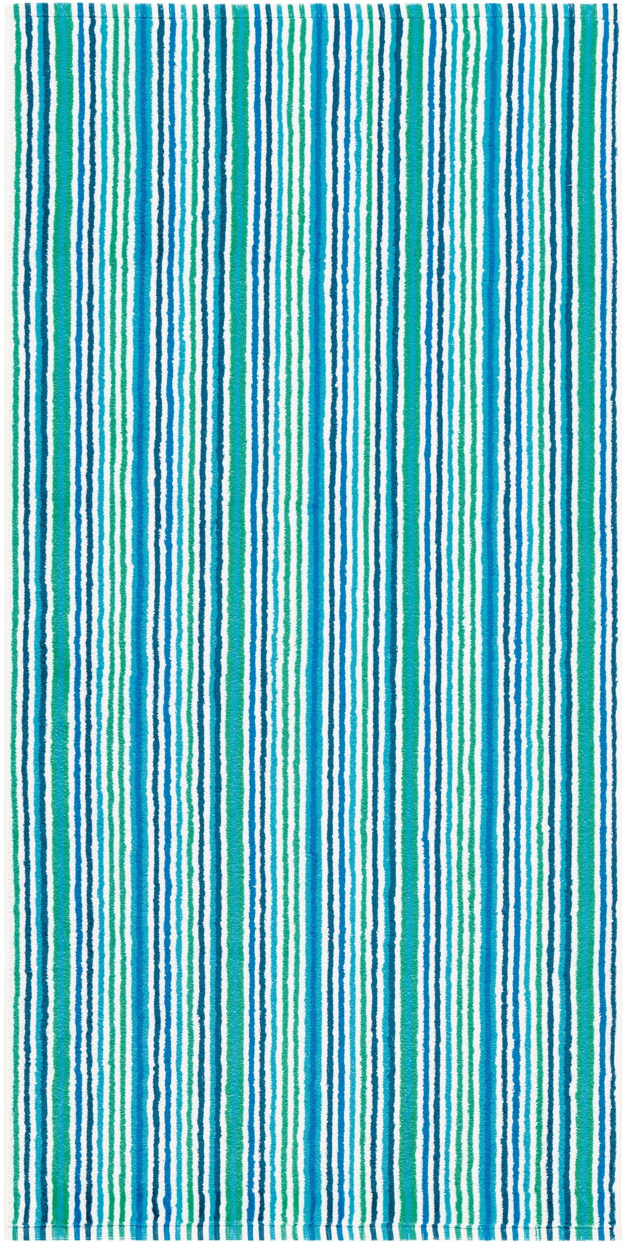 Badetuch »Combi Stripes«, (1 St., Badetuch 70 x 140 cm), mit feinen Streifen, 100%...