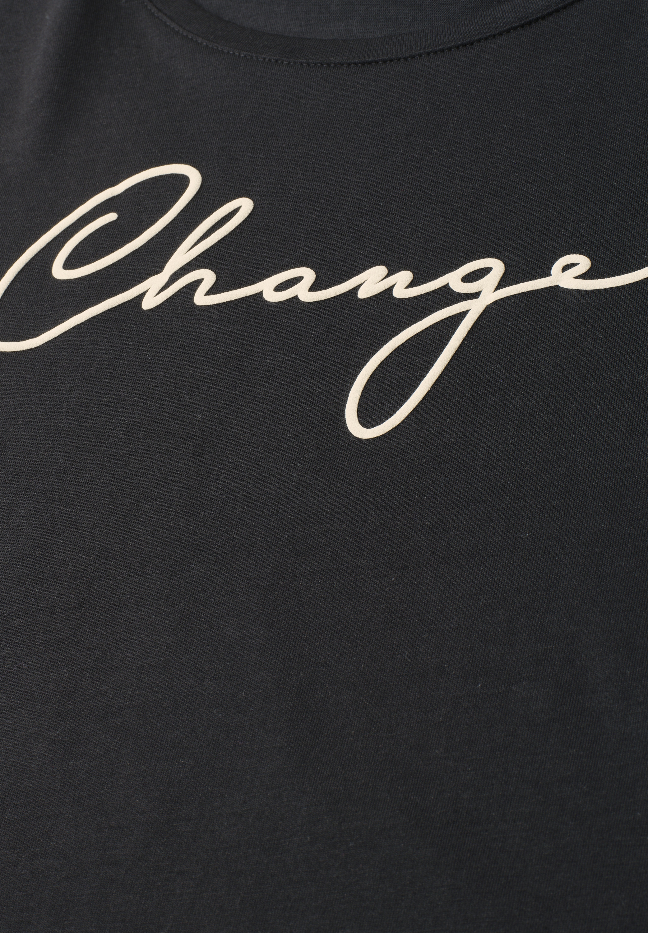 STREET ONE Kurzarmshirt Sommershirt mit Working