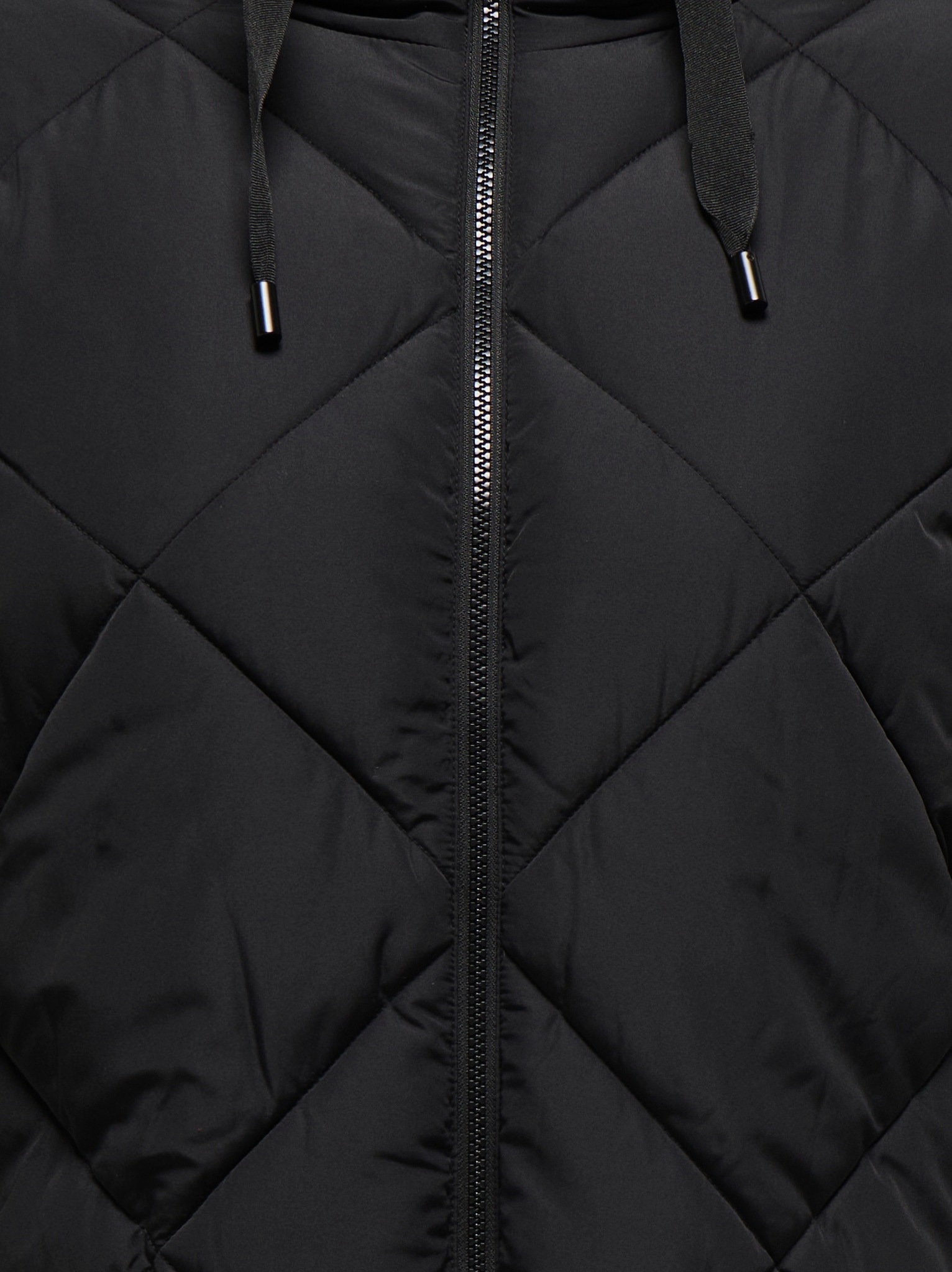 ONLY CARMAKOMA Steppmantel »CARMAGGI LONG HOOD PUFFER OTW« Kunstfaser