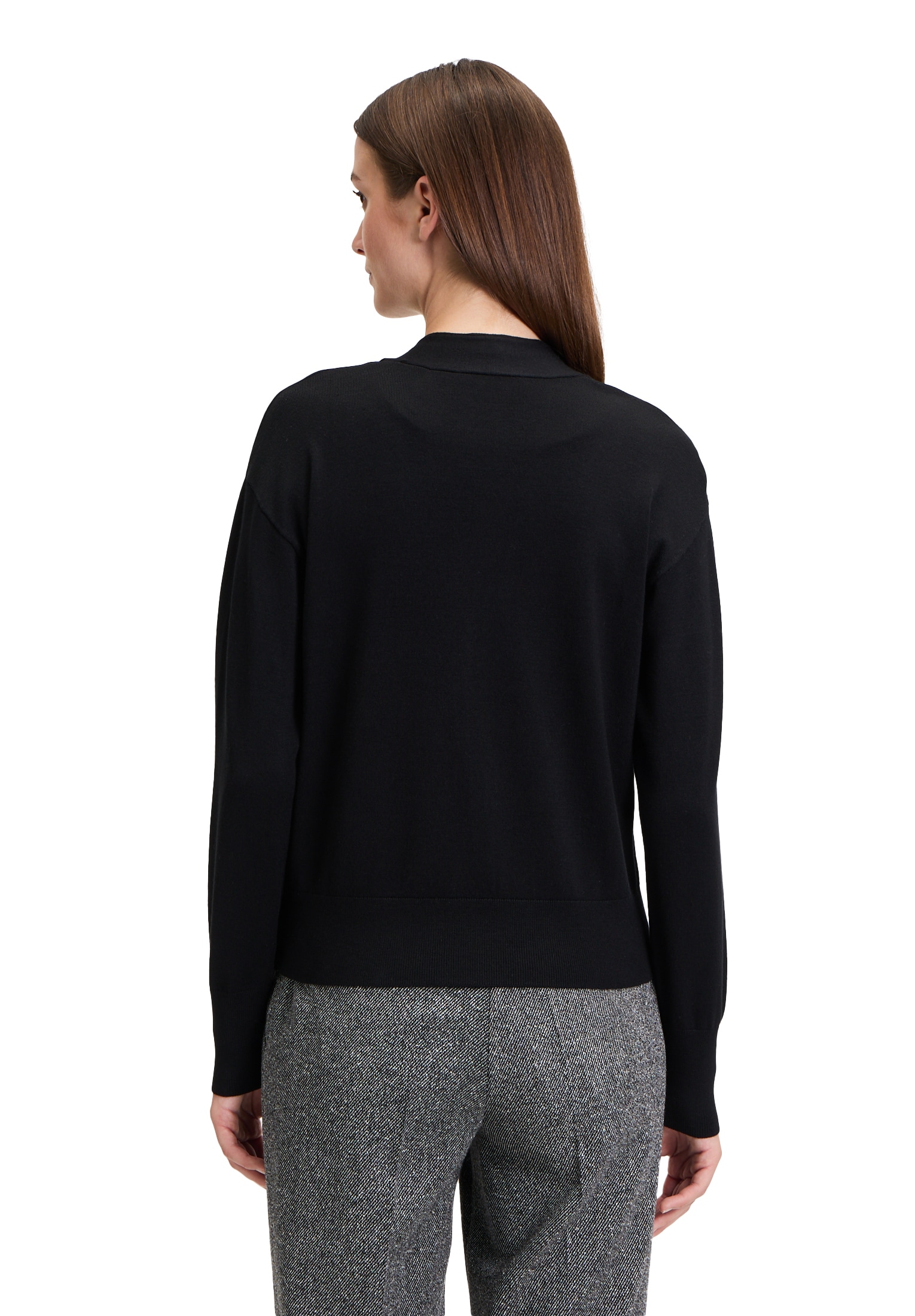 Betty Barclay Strickjacke »Feinstrickjacke mit V-Ausschnitt«