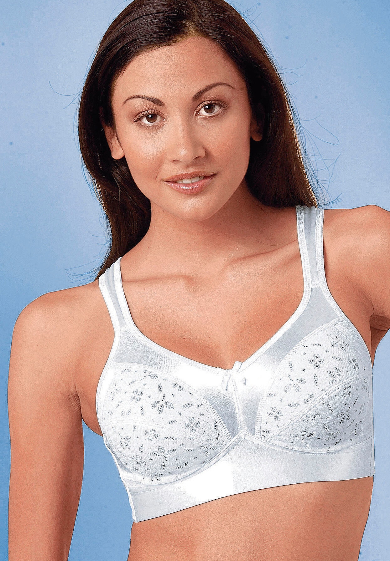 Sieh an! Bügelloser BH »BH ohne Bügel BH ohne Bügel in Satin-Optik« 1 Stk.