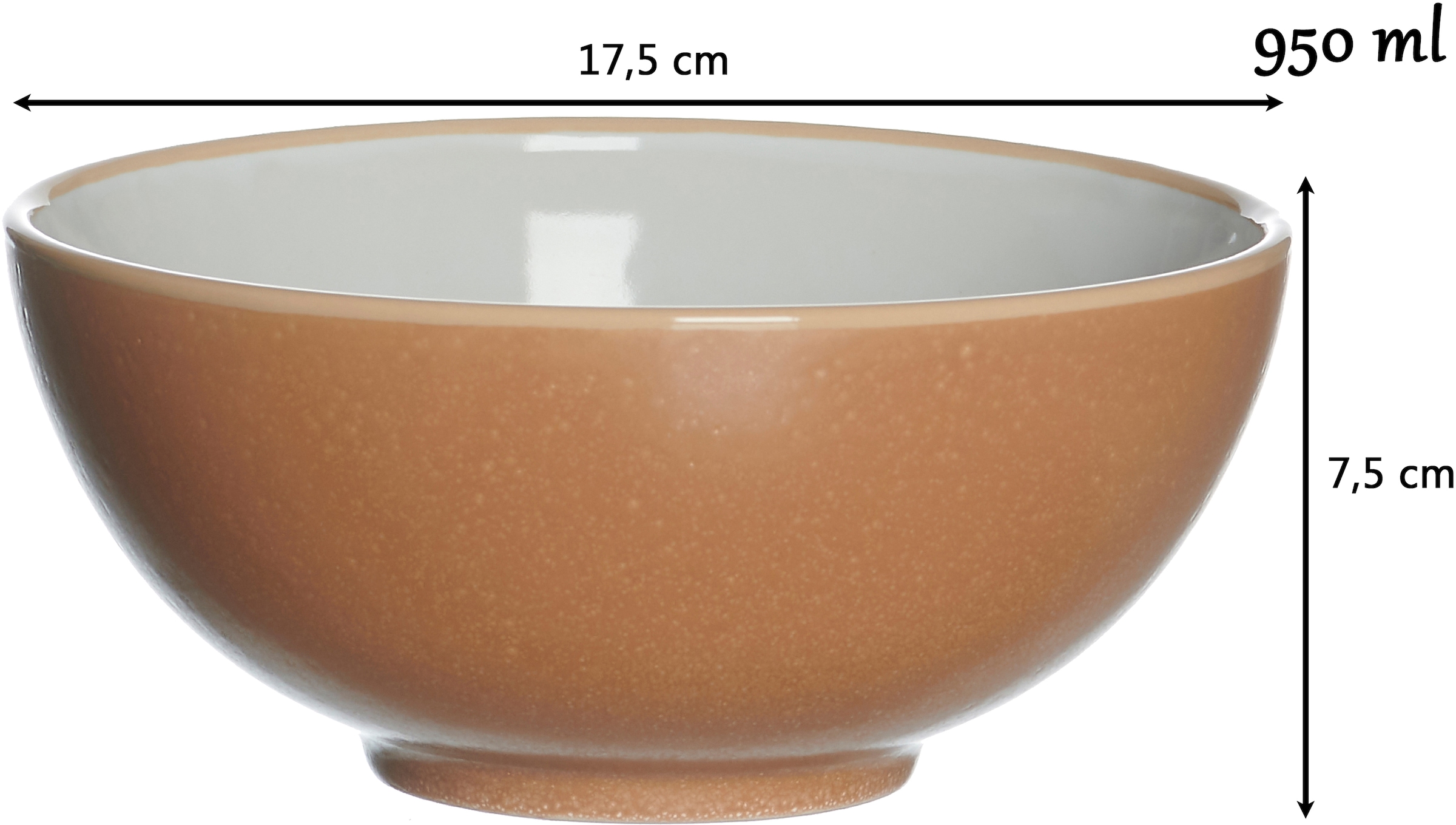 Ritzenhoff & Breker Schale »Puebla«, 2 tlg., aus Steinzeug, Buddha-Bowls, Ø 17,5 cm