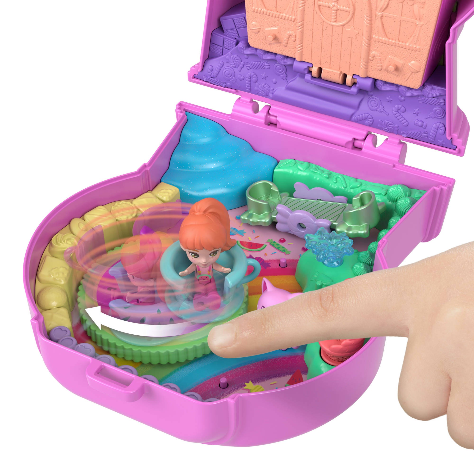 Polly Pocket Spielwelt »Wassermelone- Kaugummi Schatulle«
