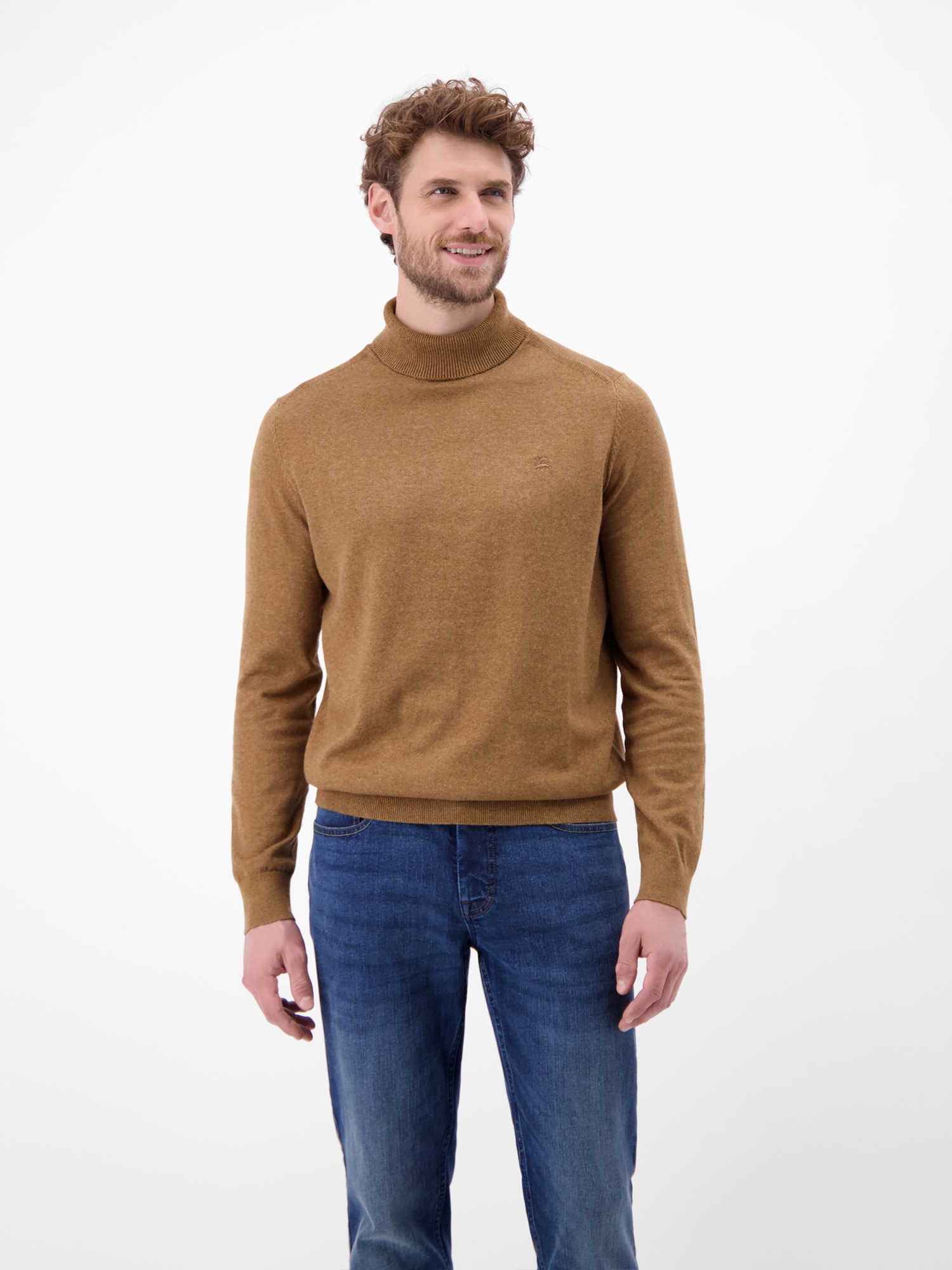 LERROS Rollkragenpullover »LERROS Herren Rollkragen-Strickpullover«
