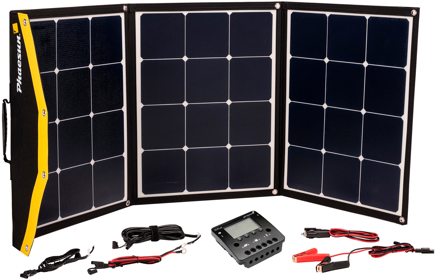 Solarmodul »»Module Kit Phaesun Fly Weight 135 Premium««, (Komplett-Set, 2 St.)
