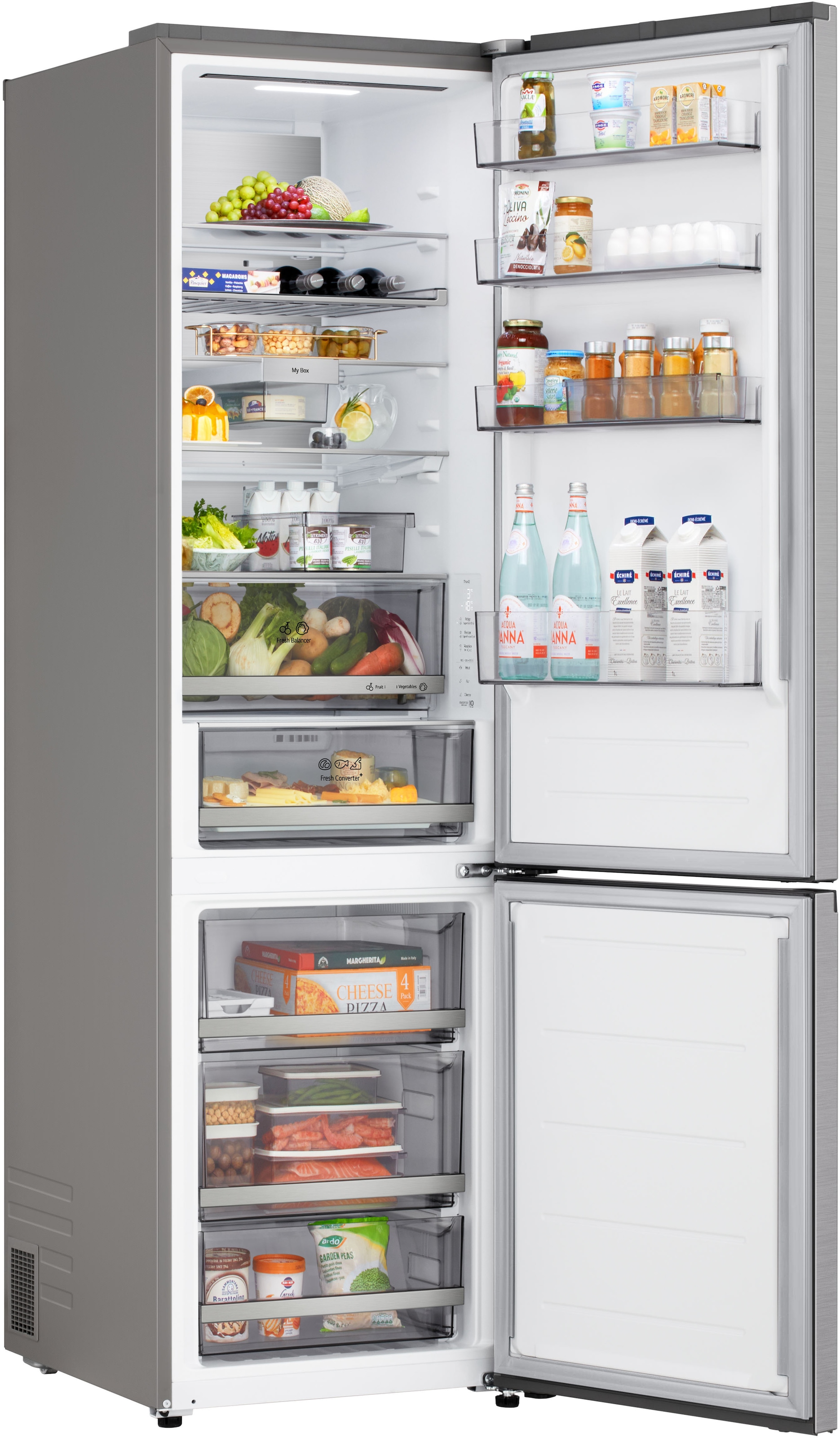 LG Kühl-/Gefrierkombination Serie 7 »GBBS726BPY« 203 cm hoch 59,7 cm breit Vollintegrierbarer Kühlschrank dank frontaler Luftzufuhr und Abluft