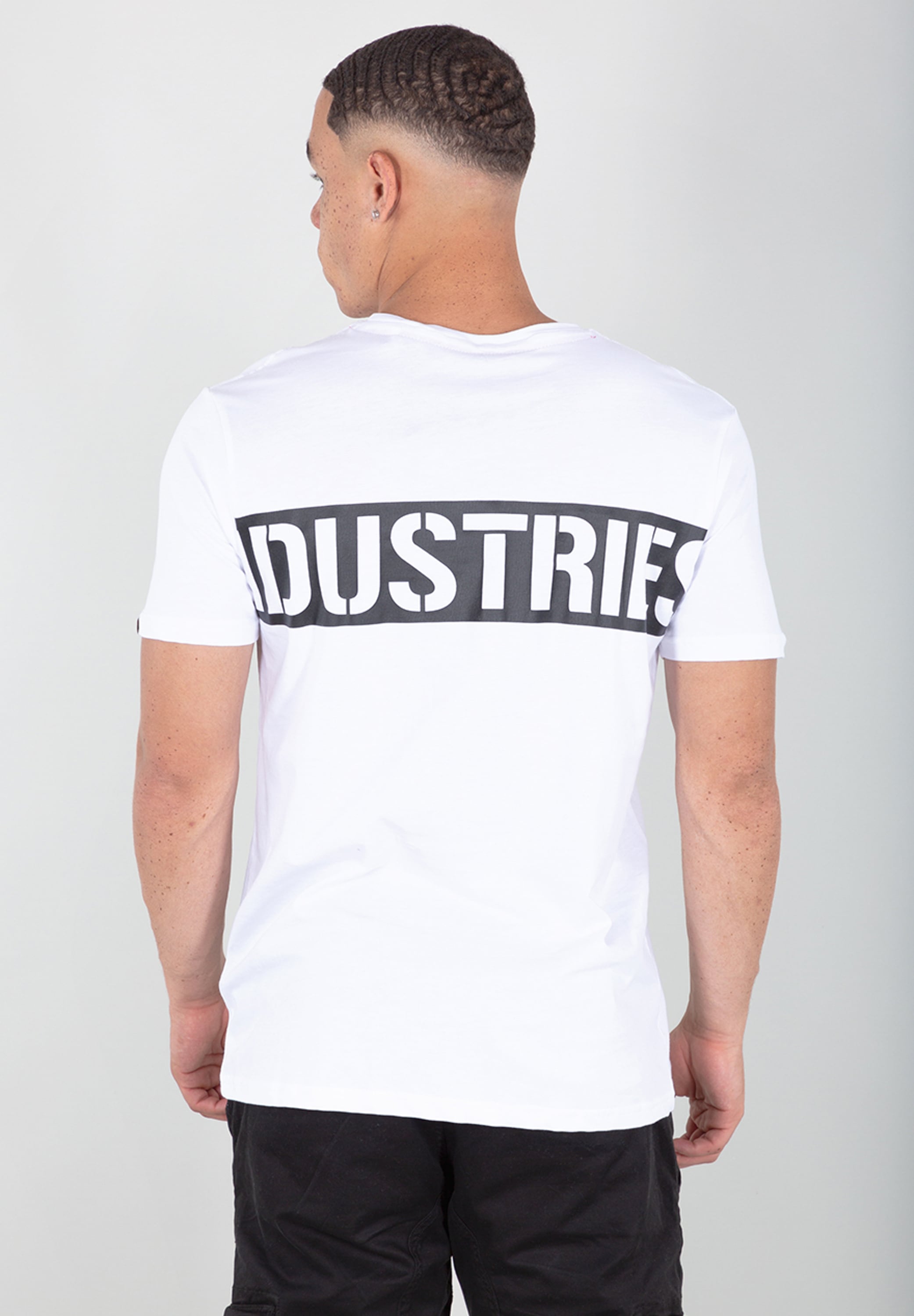 Alpha Industries T-Shirt »Alpha Industries Men - T-Shirts Printed Stripe T-Shirt«
