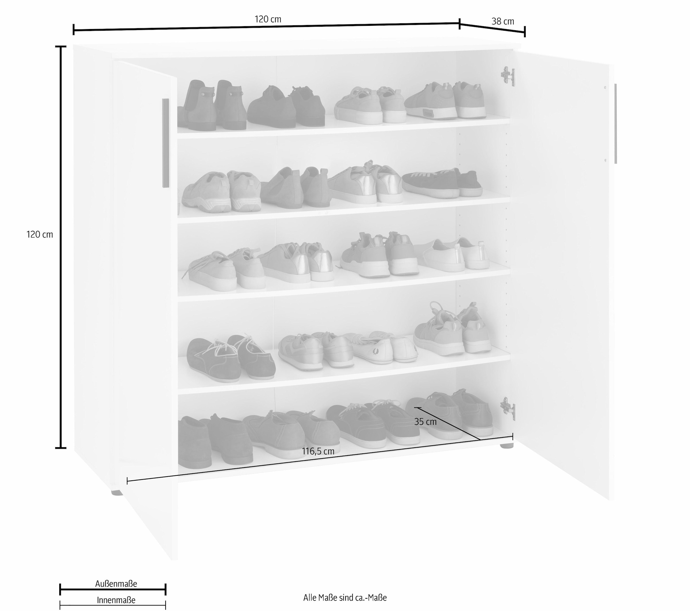 Paroli Schuhkommode »Akron«