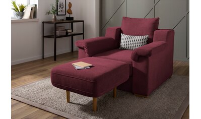 Home affaire Polstergarnitur »Tiny November«, (2 tlg.), Verwandlungssessel: Hocker im... kaufen Home affaire Polstergarnitur »Tiny November«, (2 tlg.), Verwandlungssessel: Hocker im... kaufen
