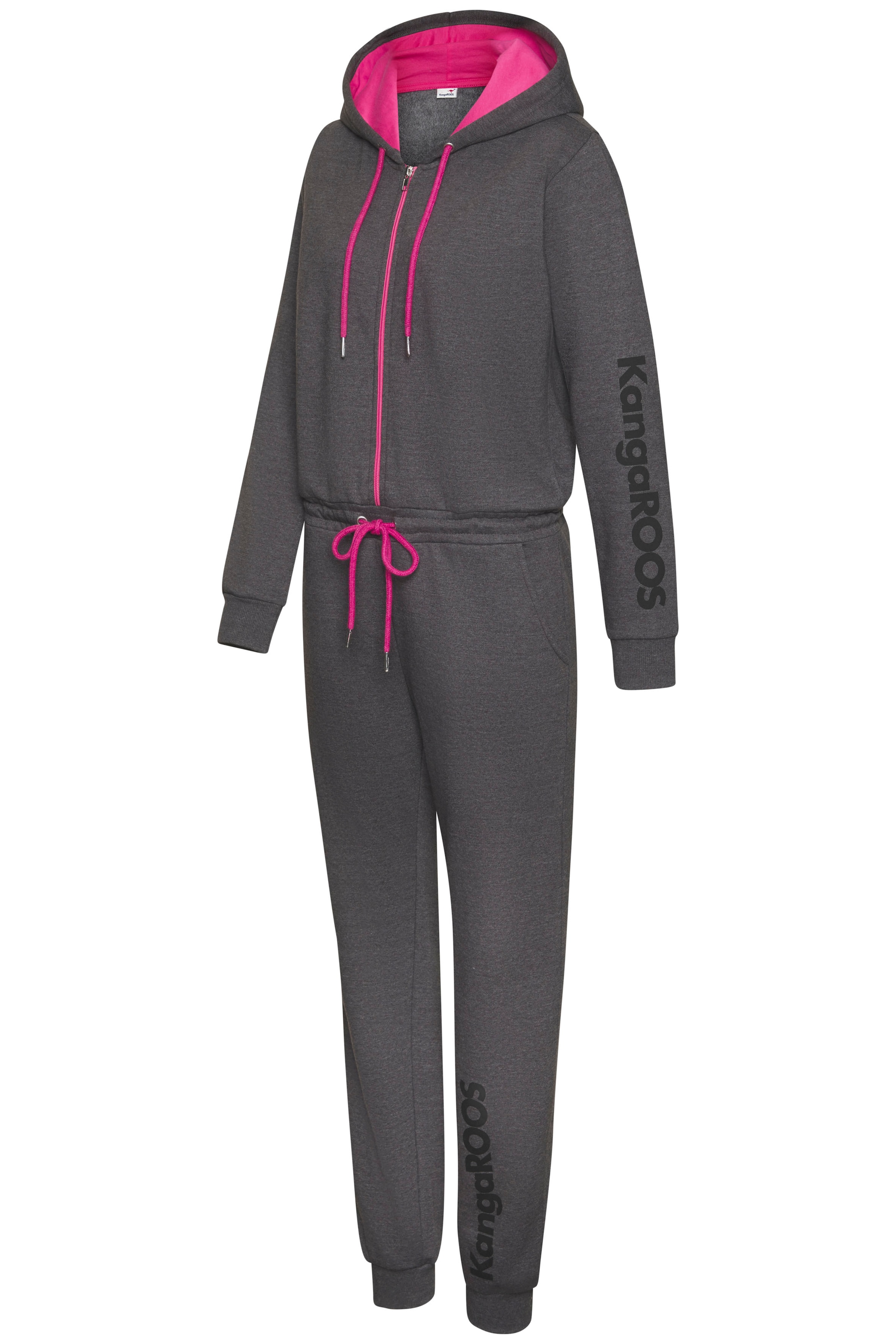 KangaROOS Jumpsuit, mit Logoprint am Bein