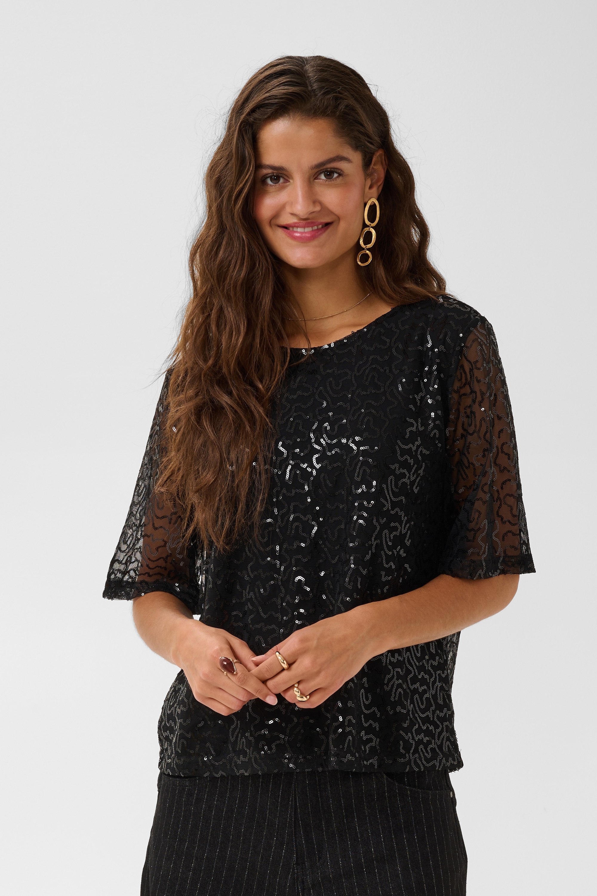 Cream Kurzarmbluse »Cream Bluse kurzarm CRShima«