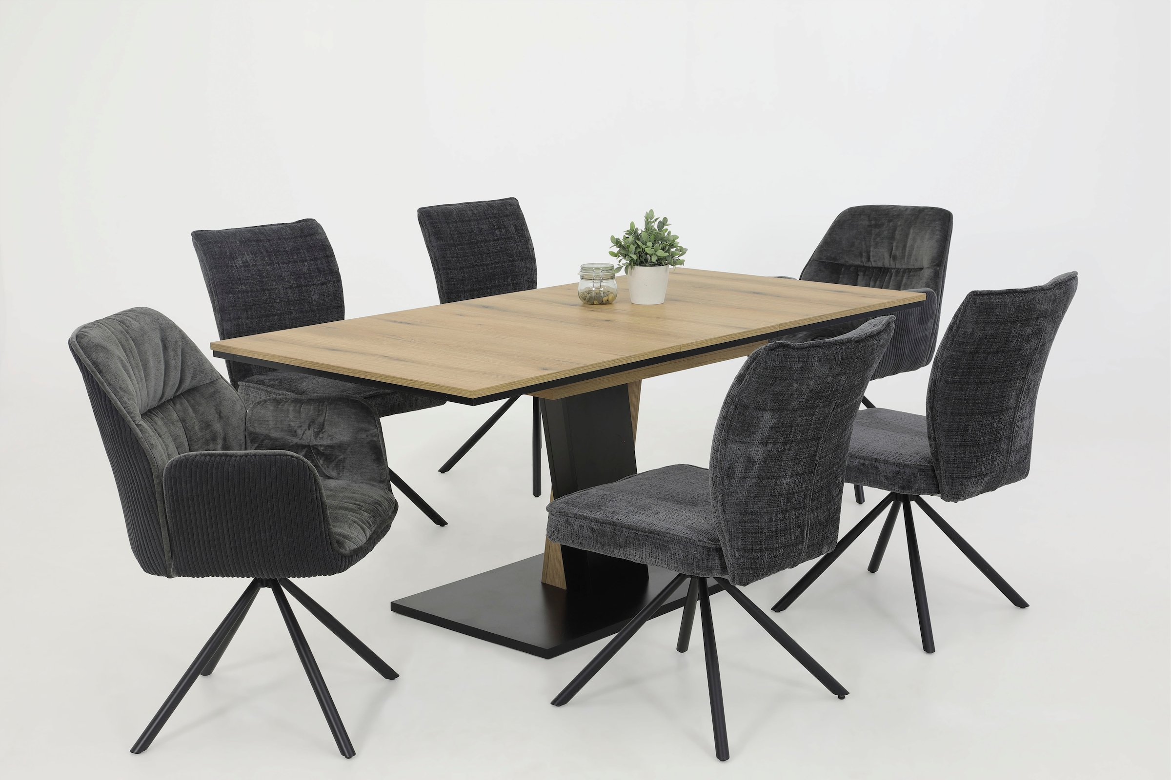 HELA Esszimmerstuhl »AMIRA drehbar«, (Set), 2 St., Auto-Return 270°