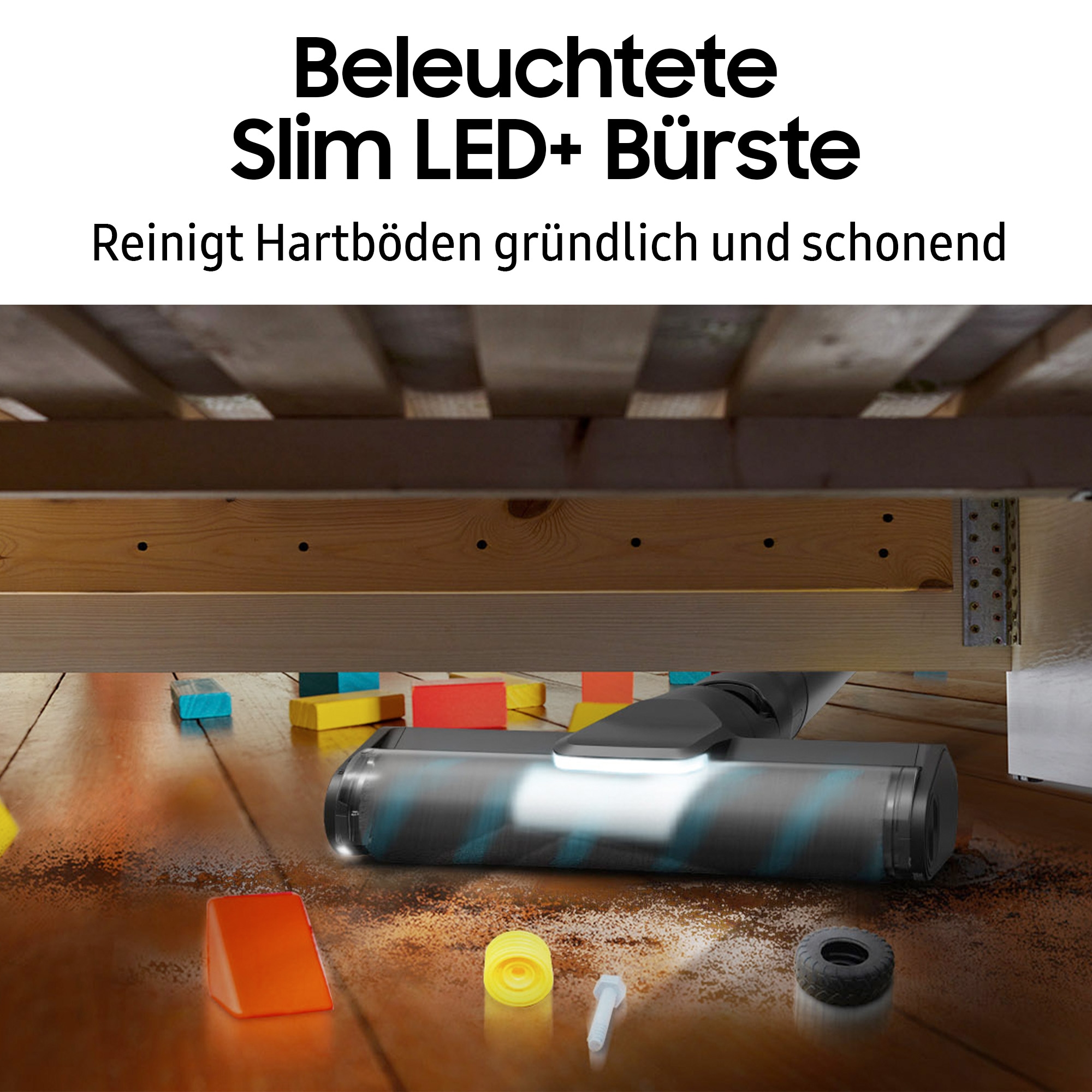 Samsung Akku-Handstaubsauger »BESPOKE AI Jet Ultra Akku + CompleteClean, VS90F40EEK/WD«
