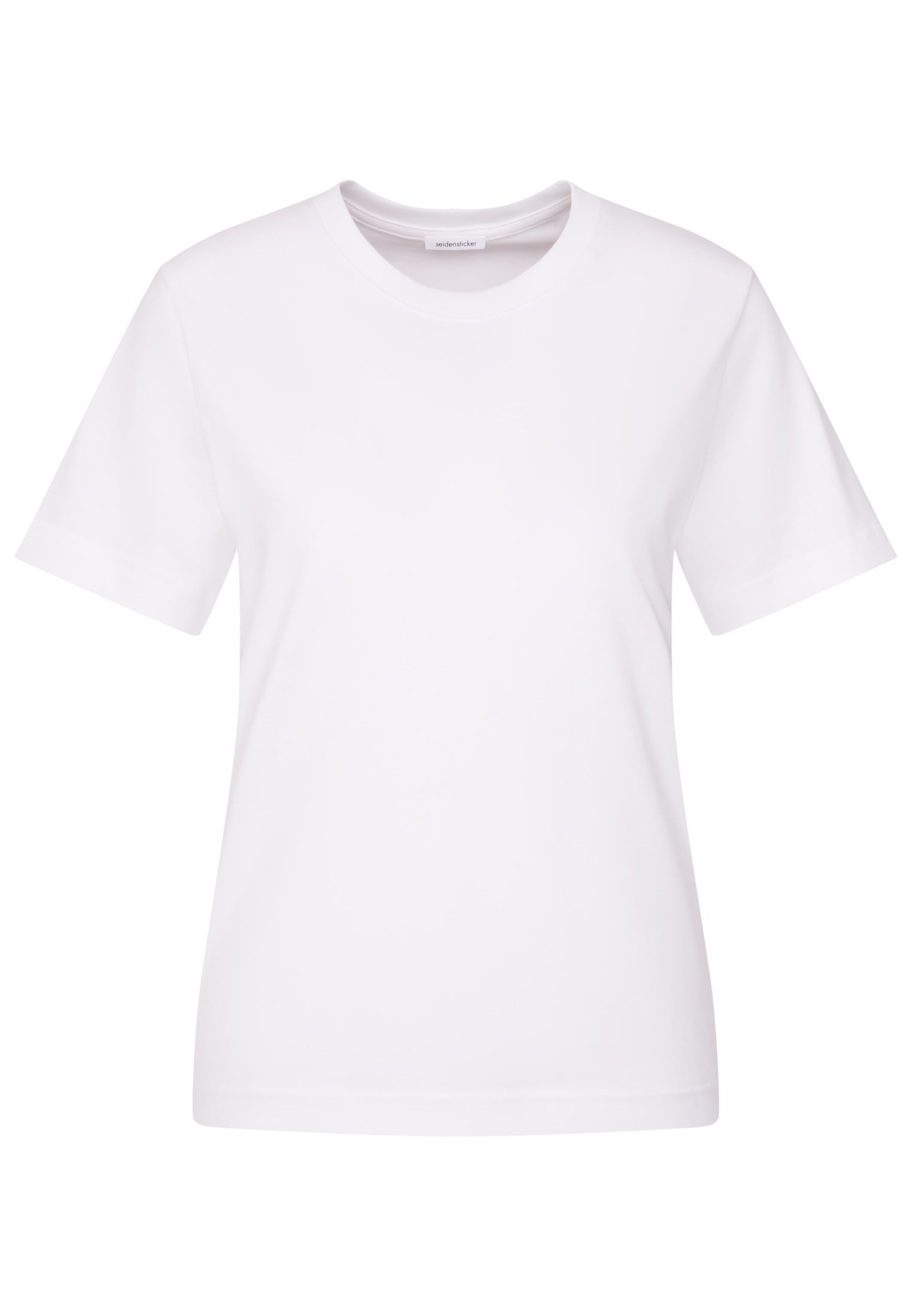 seidensticker T-Shirt »Schwarze Rose«, 1/2 Rundhals Uni
