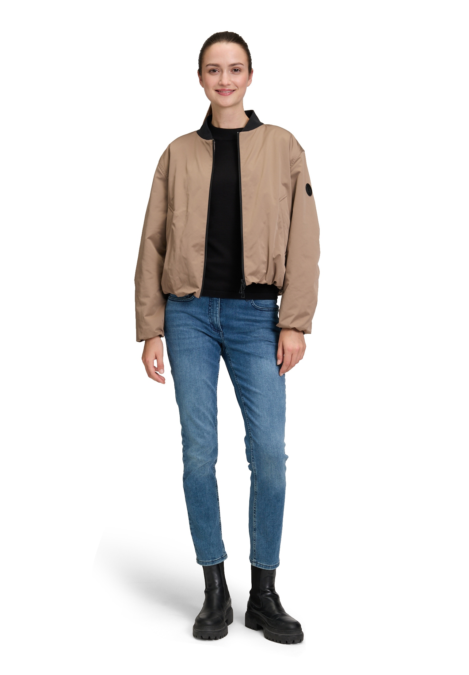 Amber & June Winterjacke »Winterjacke mit Kragen«
